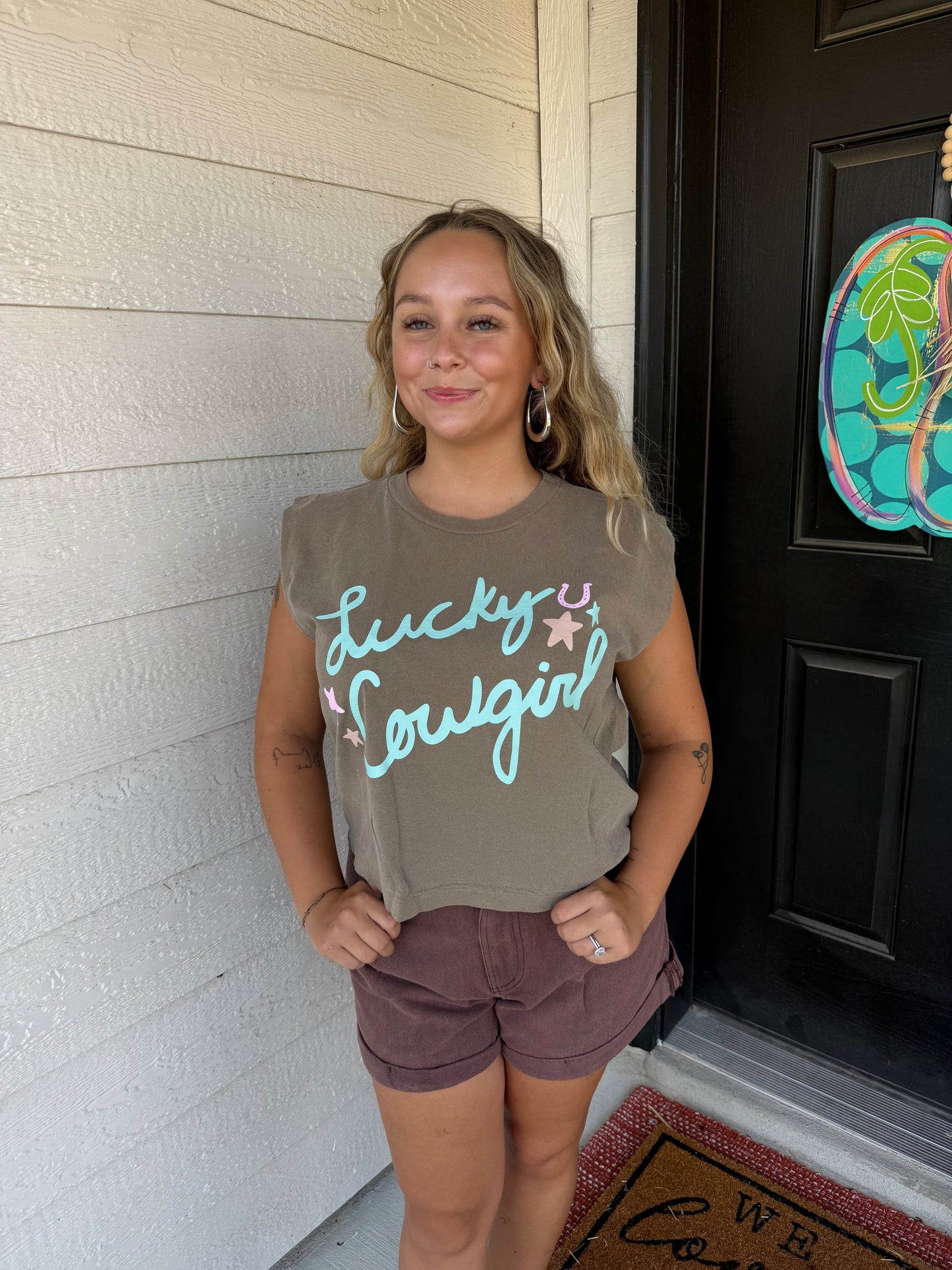 Lucky Cowgirl Tank