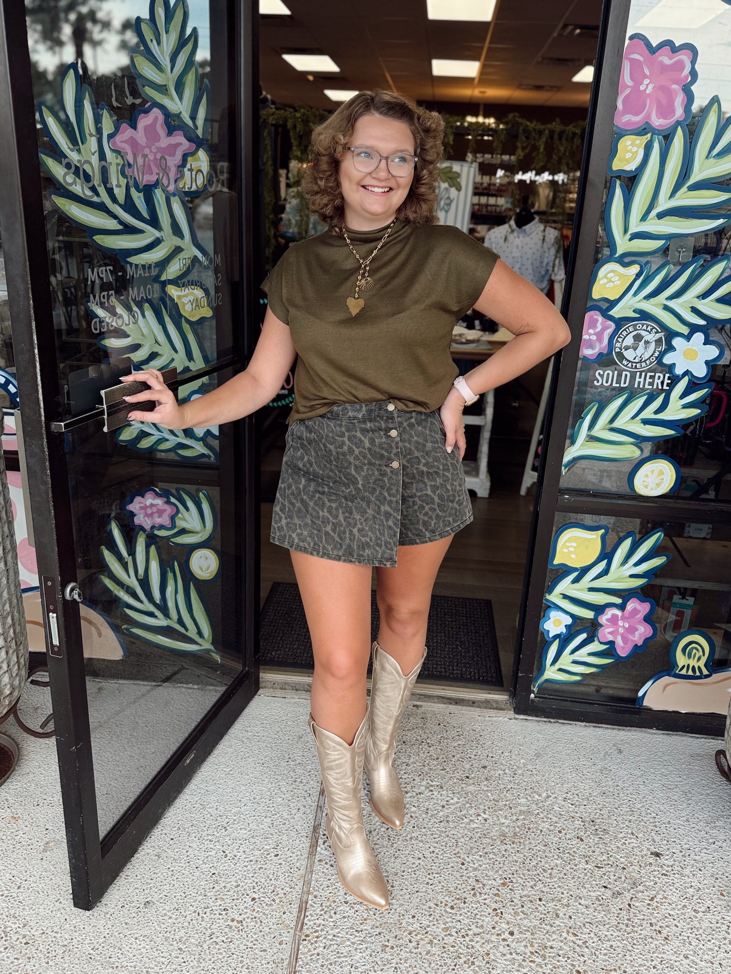 Simple and Cute Skort