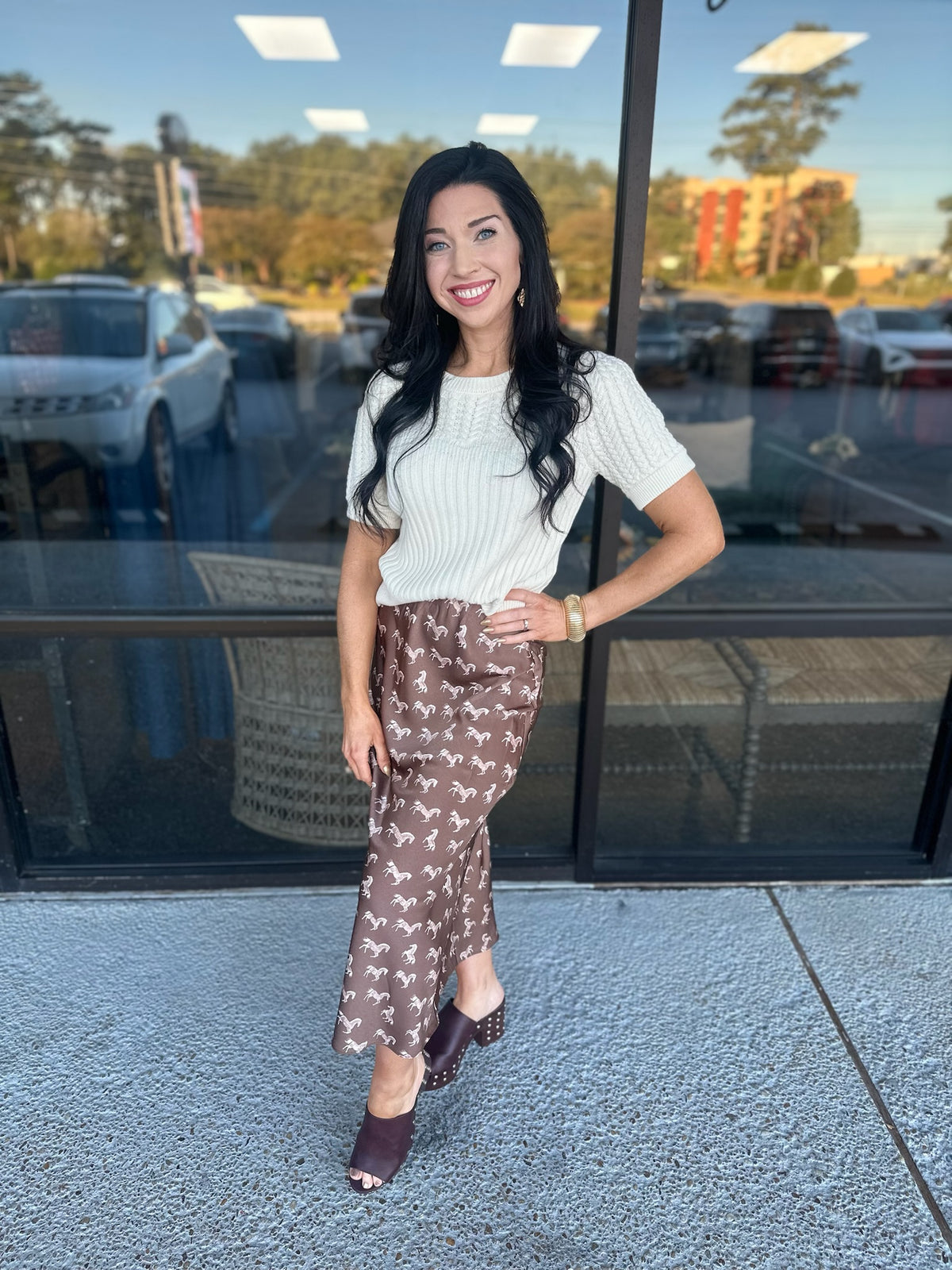 Saddle Up Horse Skirt