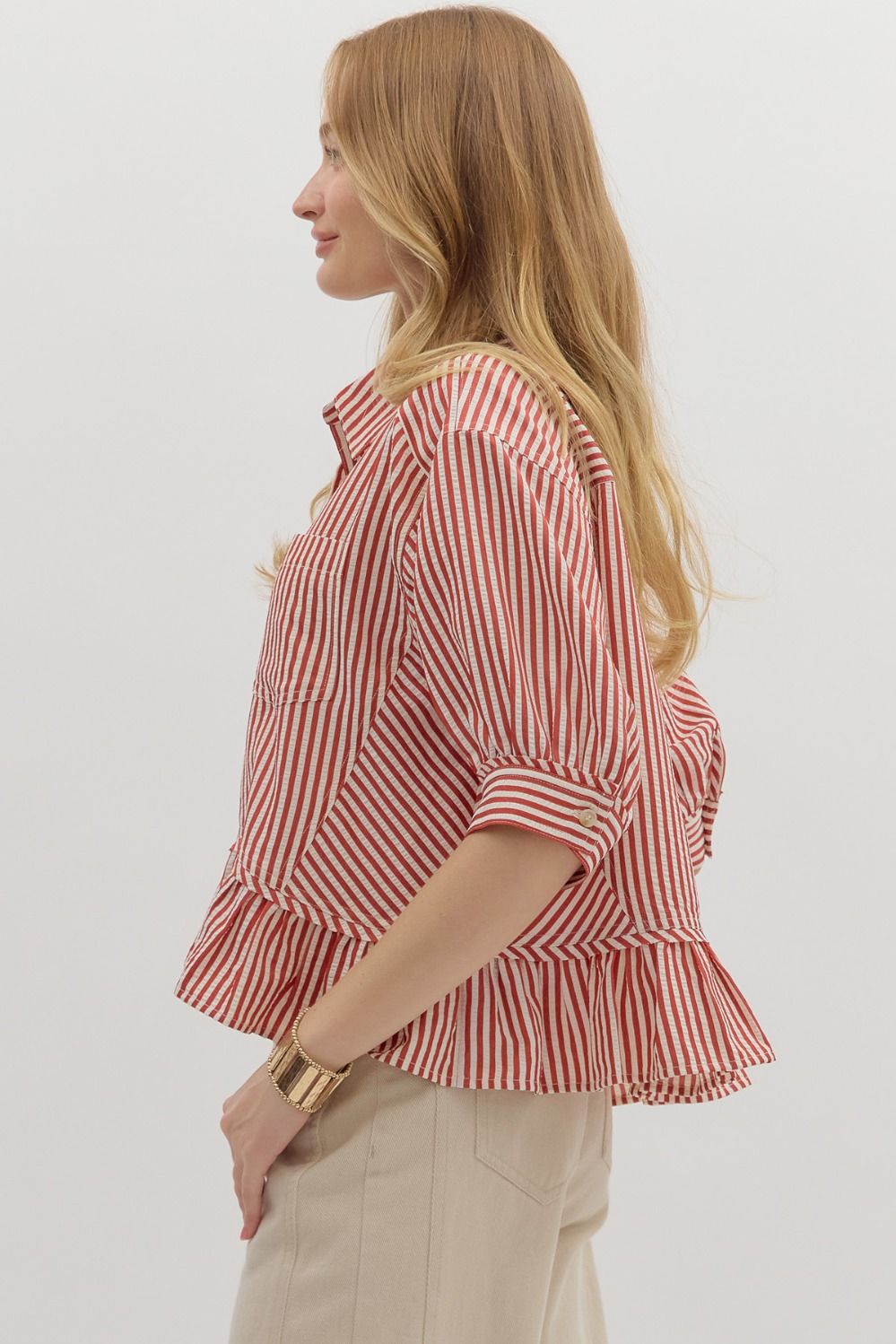 Striped Babe Top