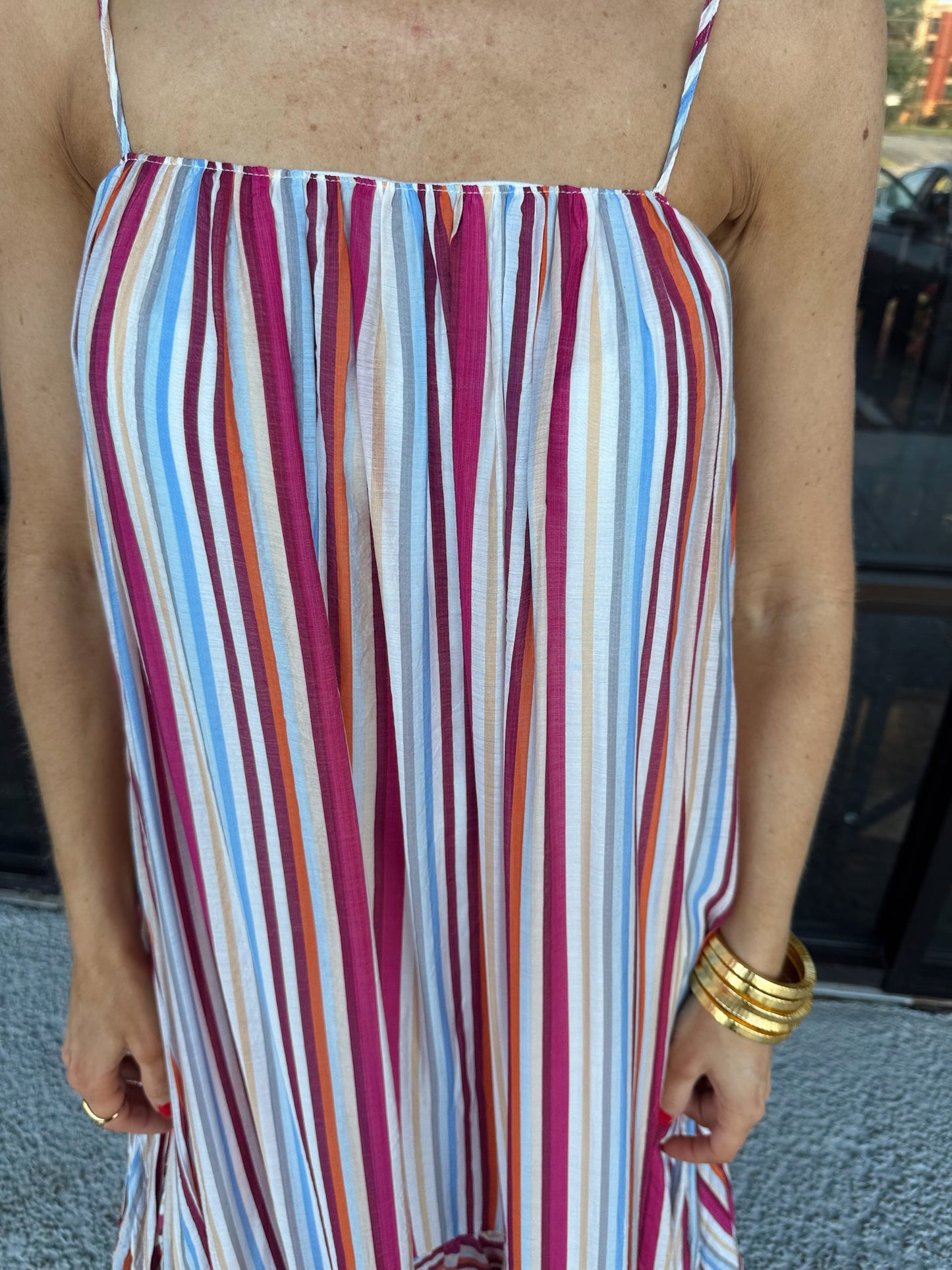 Striped Main Character Midi