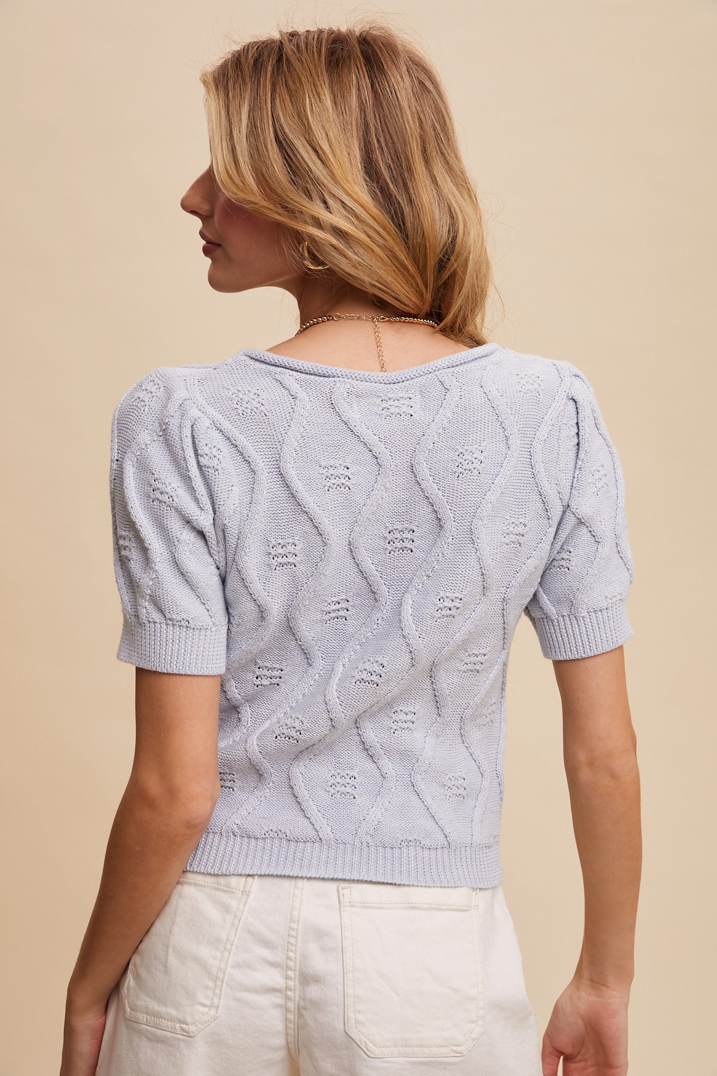 Textured Kisses Top
