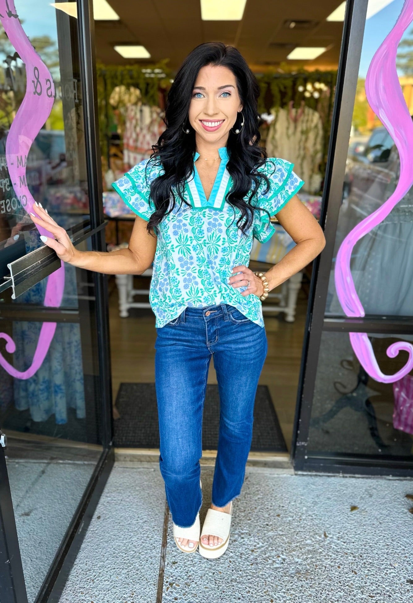 Katherine Top - blue
