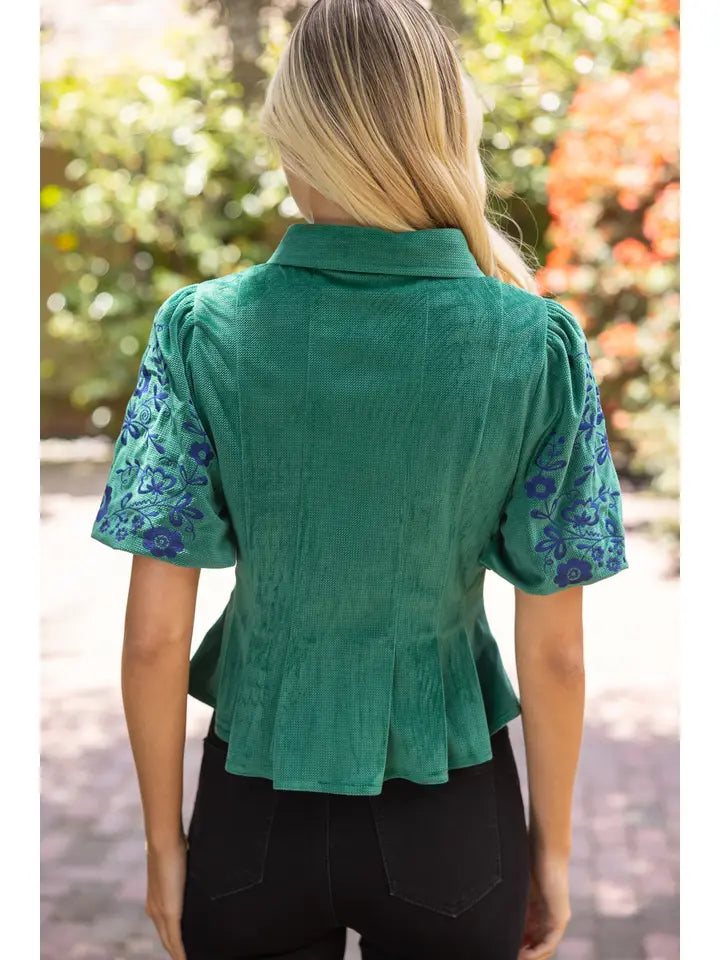 Pam Top - green