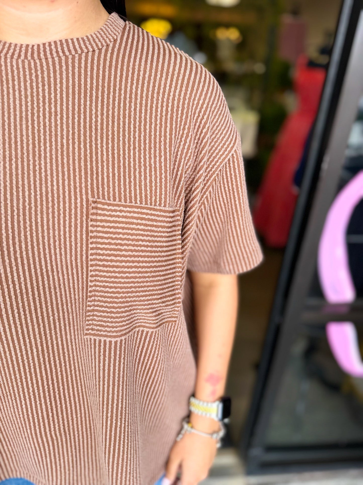 Melanie Top - Brown