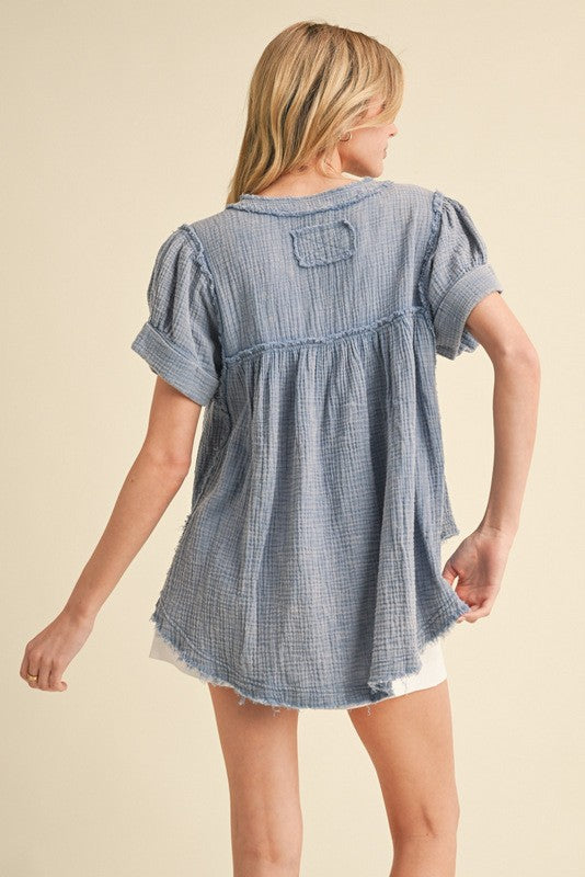 Madi Top - Denim