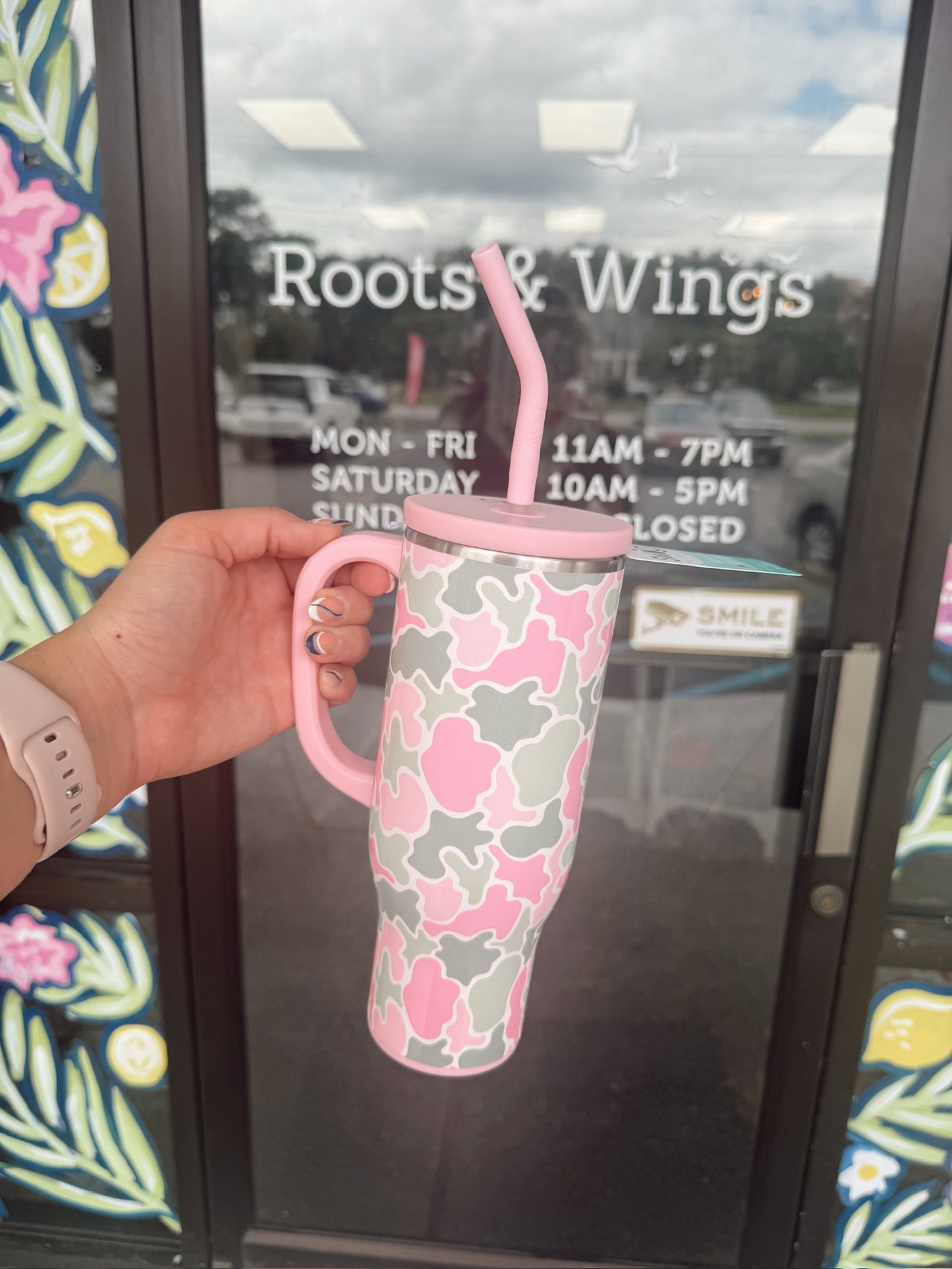 Blushing Camo 30oz Mega Mug