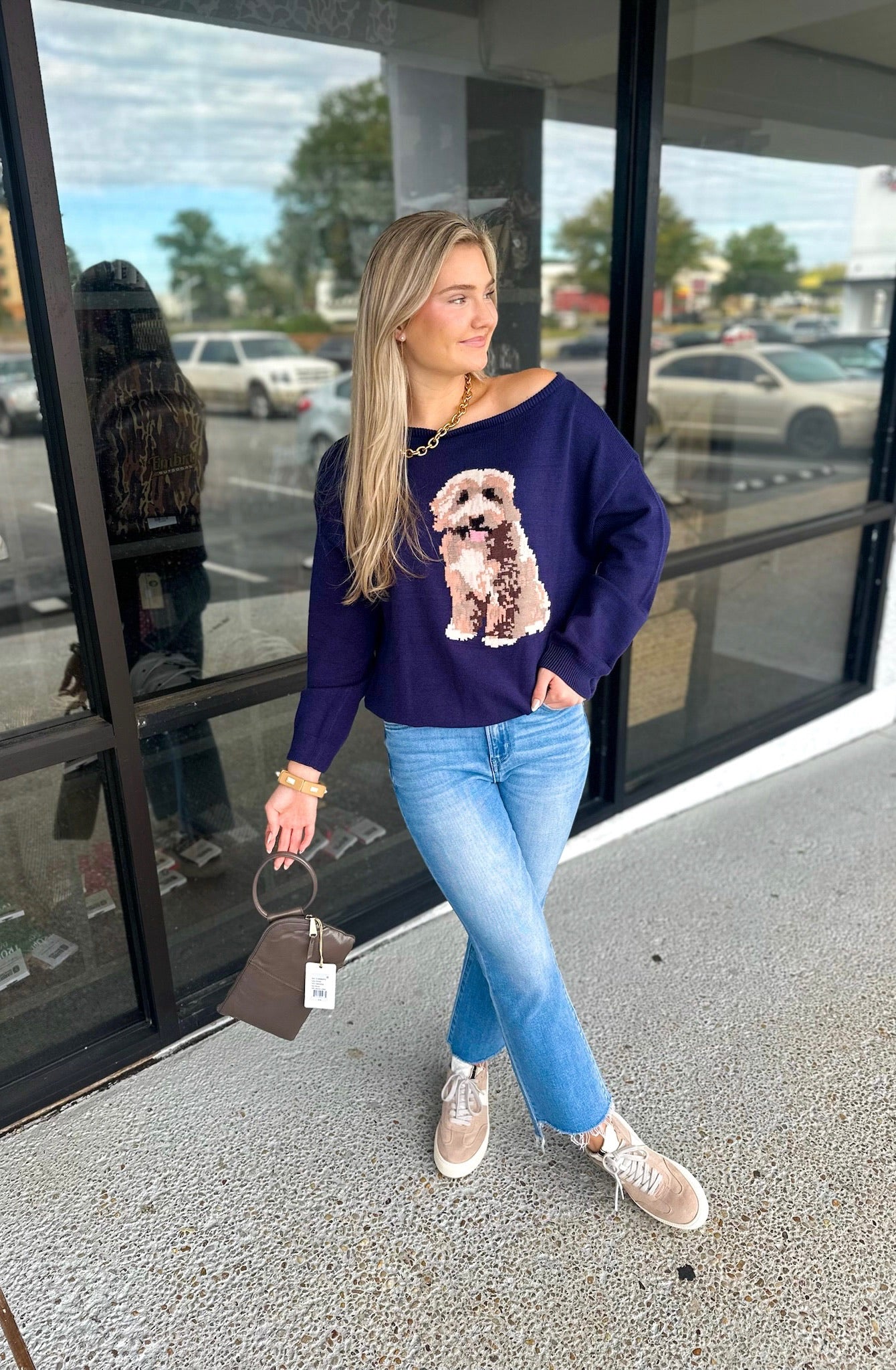 Dog Please-Navy