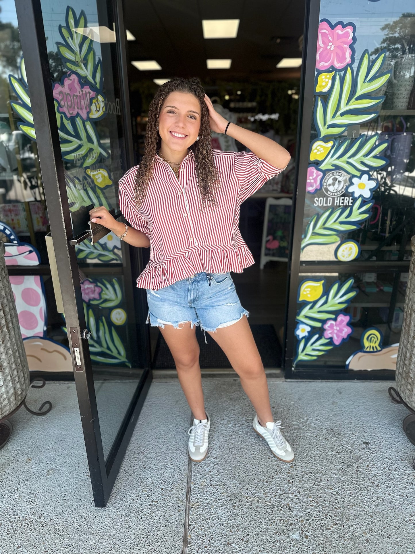 Striped Babe Top