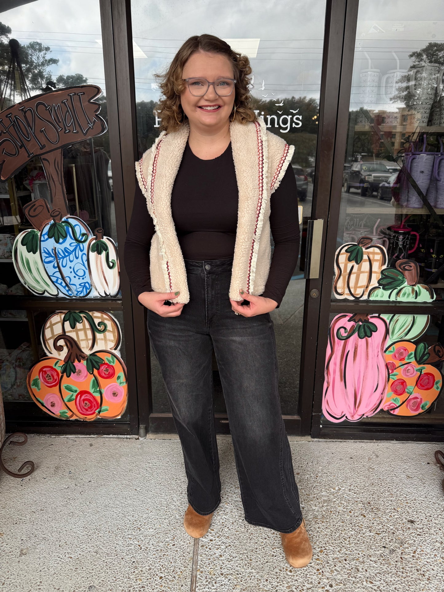 The Aspen Vest- Cream