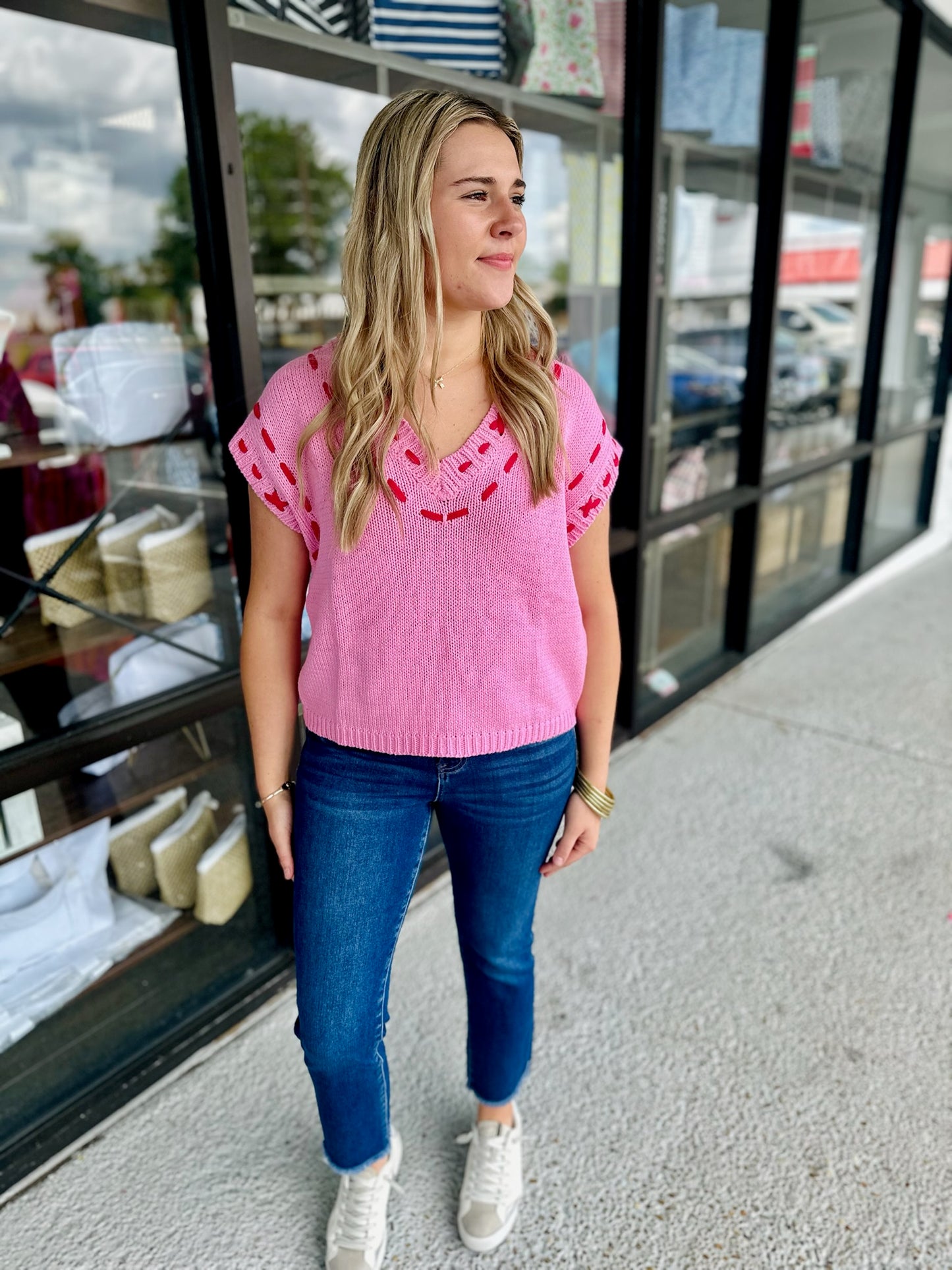 Kaylie Top - Pink
