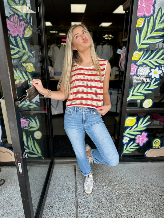 Lloyd Sleeveless Knit Top