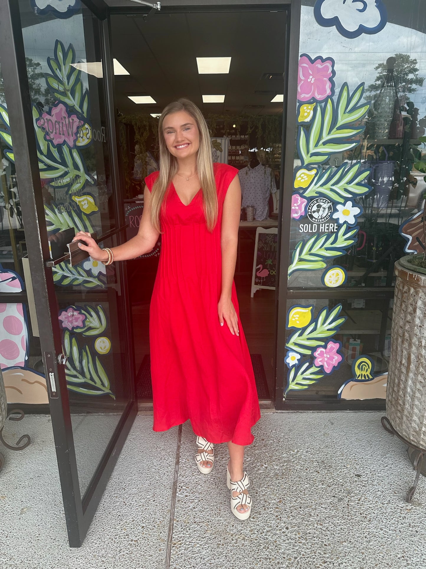 Pintucked Kiss Midi