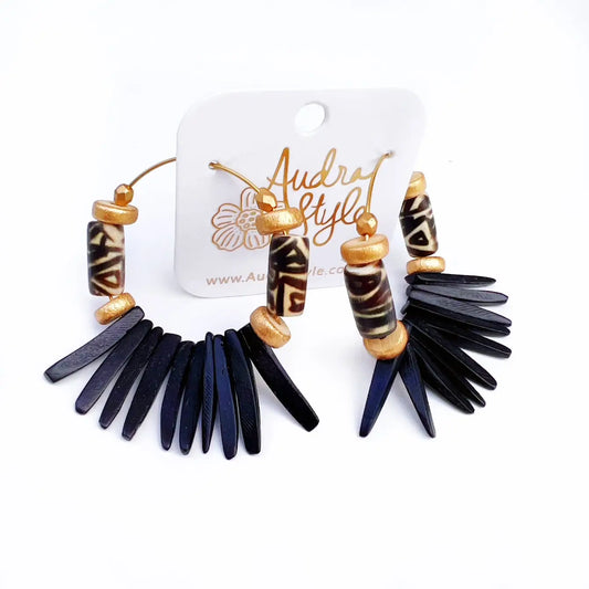 Forever Mine Fall Statement Hoop