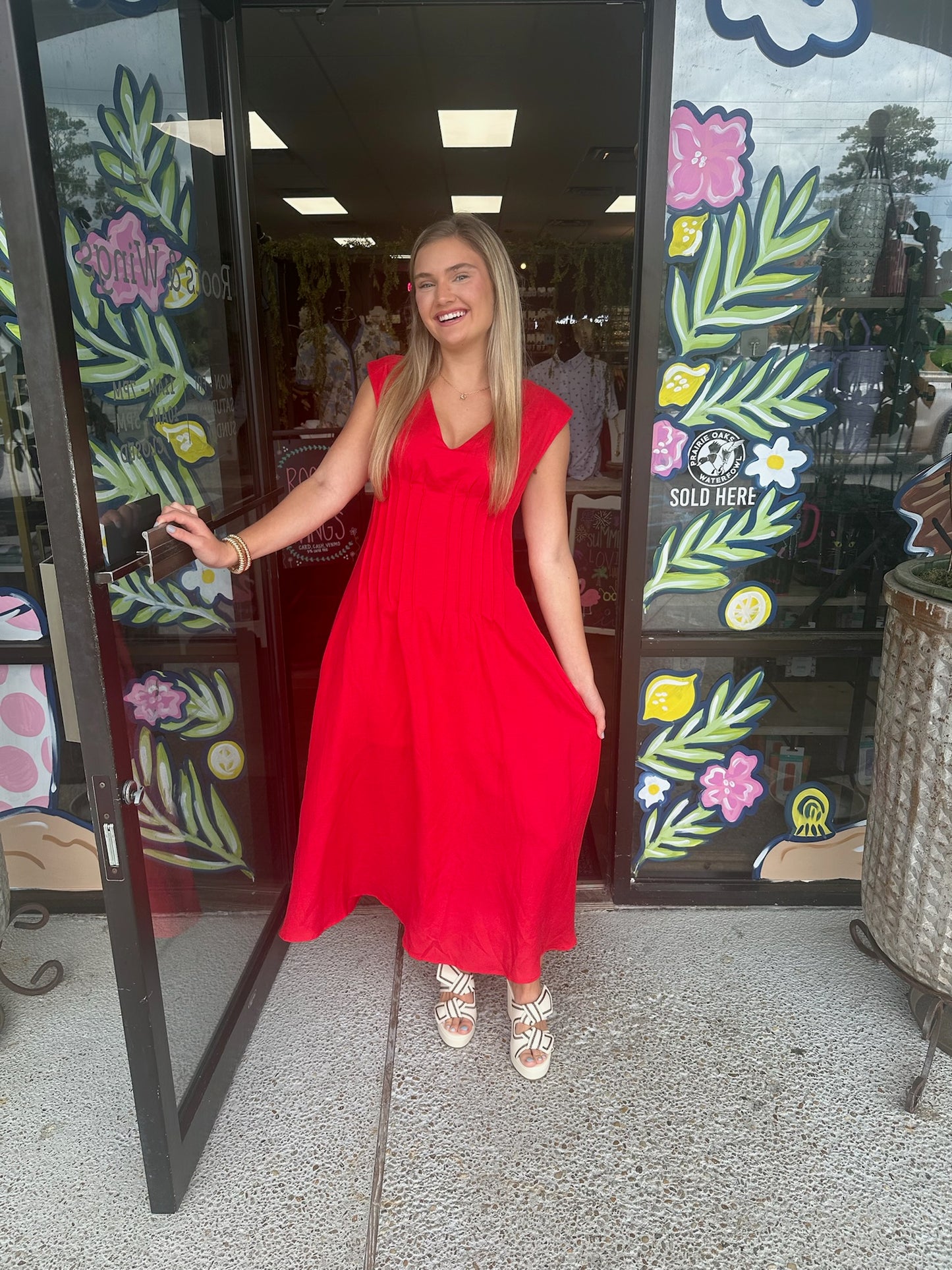 Pintucked Kiss Midi