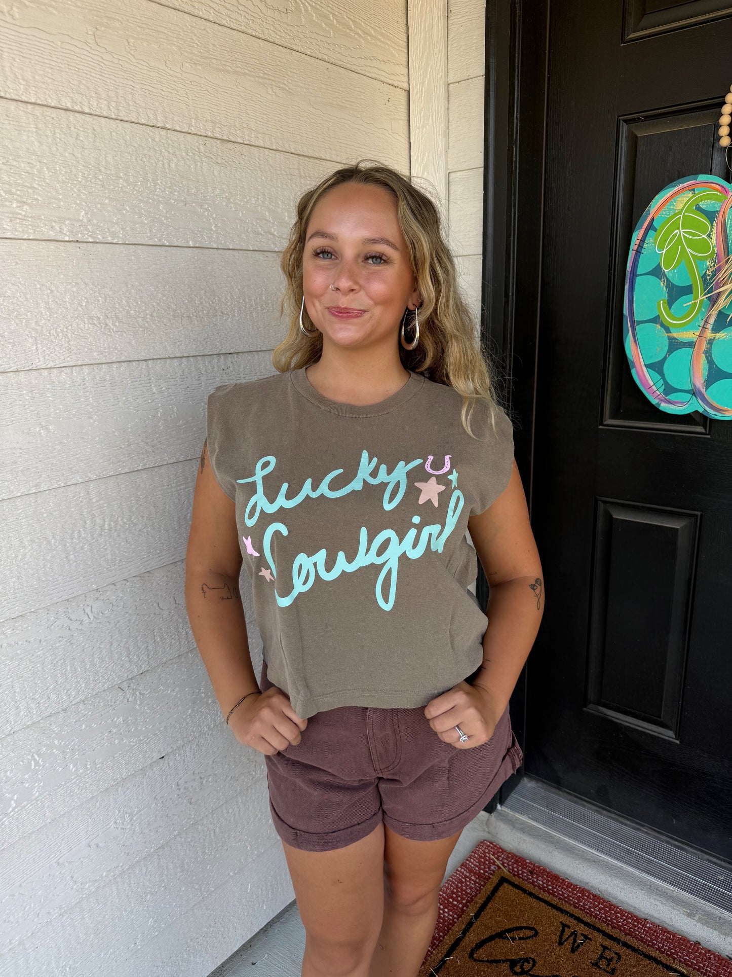Lucky Cowgirl Tank