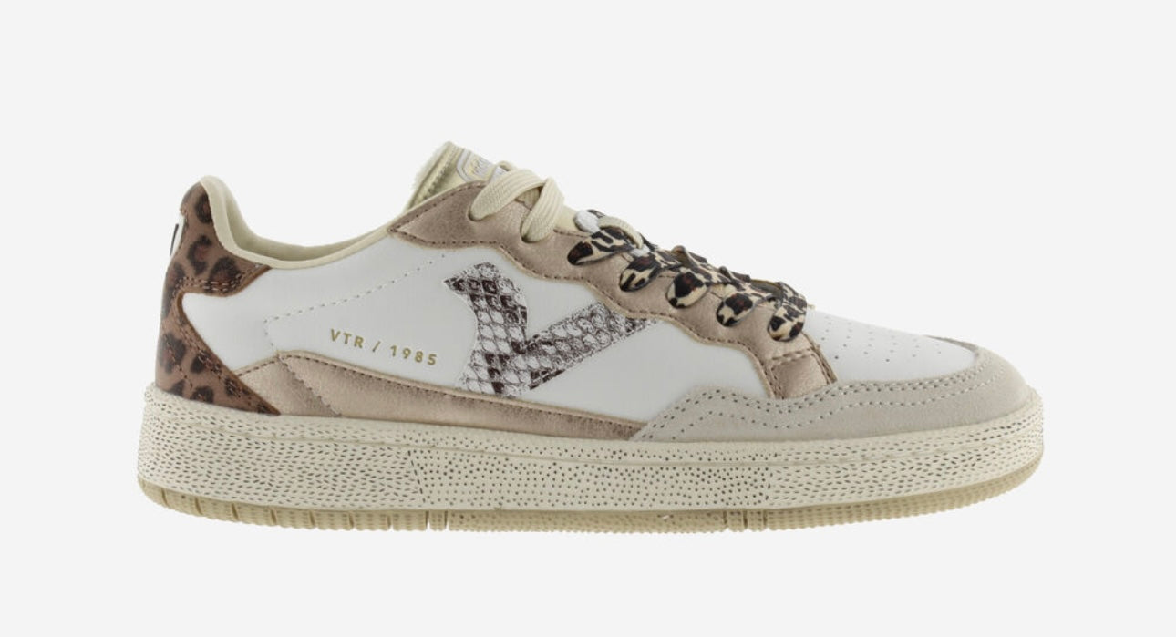 Beige Smash Victoria Sneakers