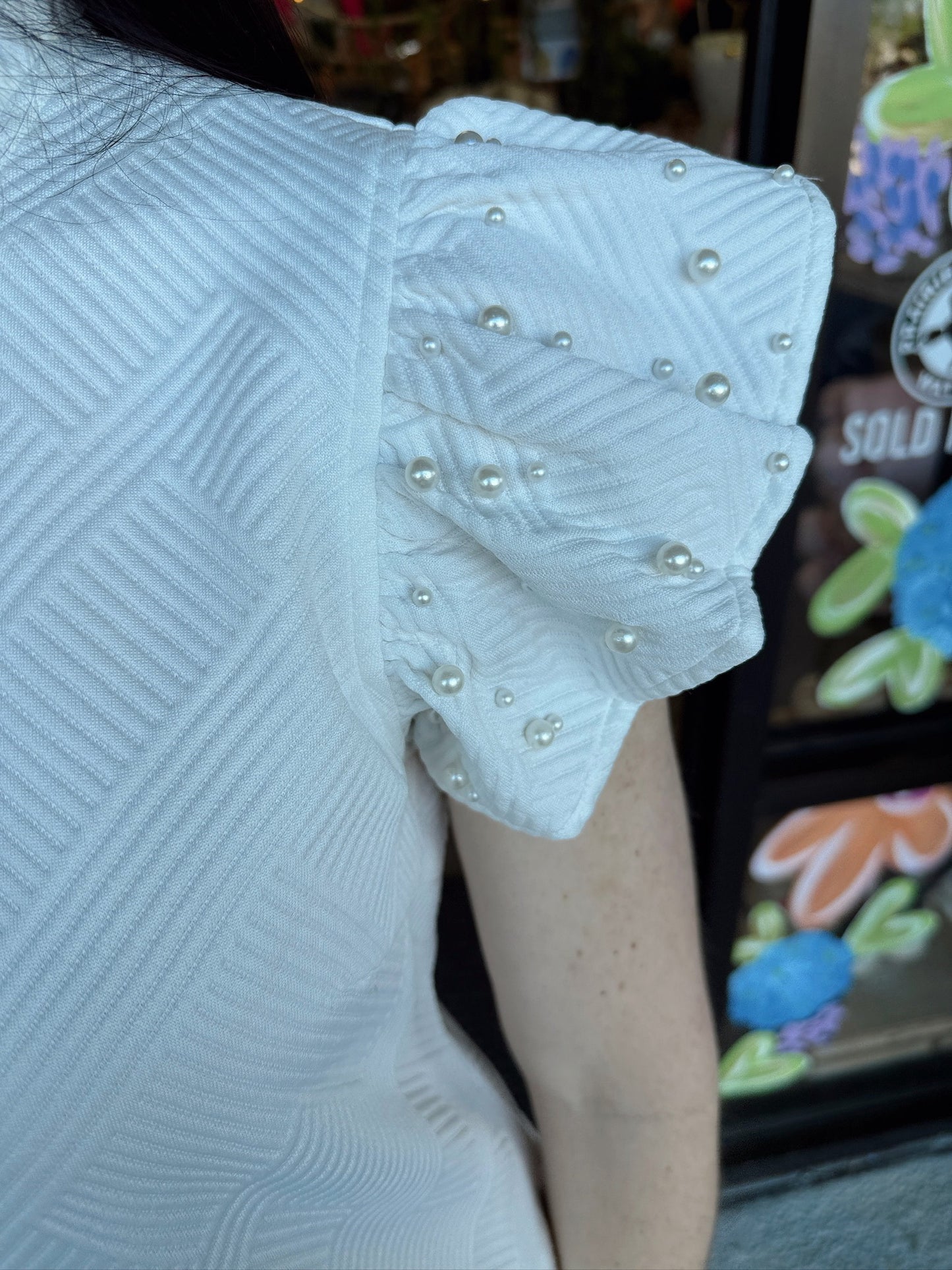 Pearly White Top