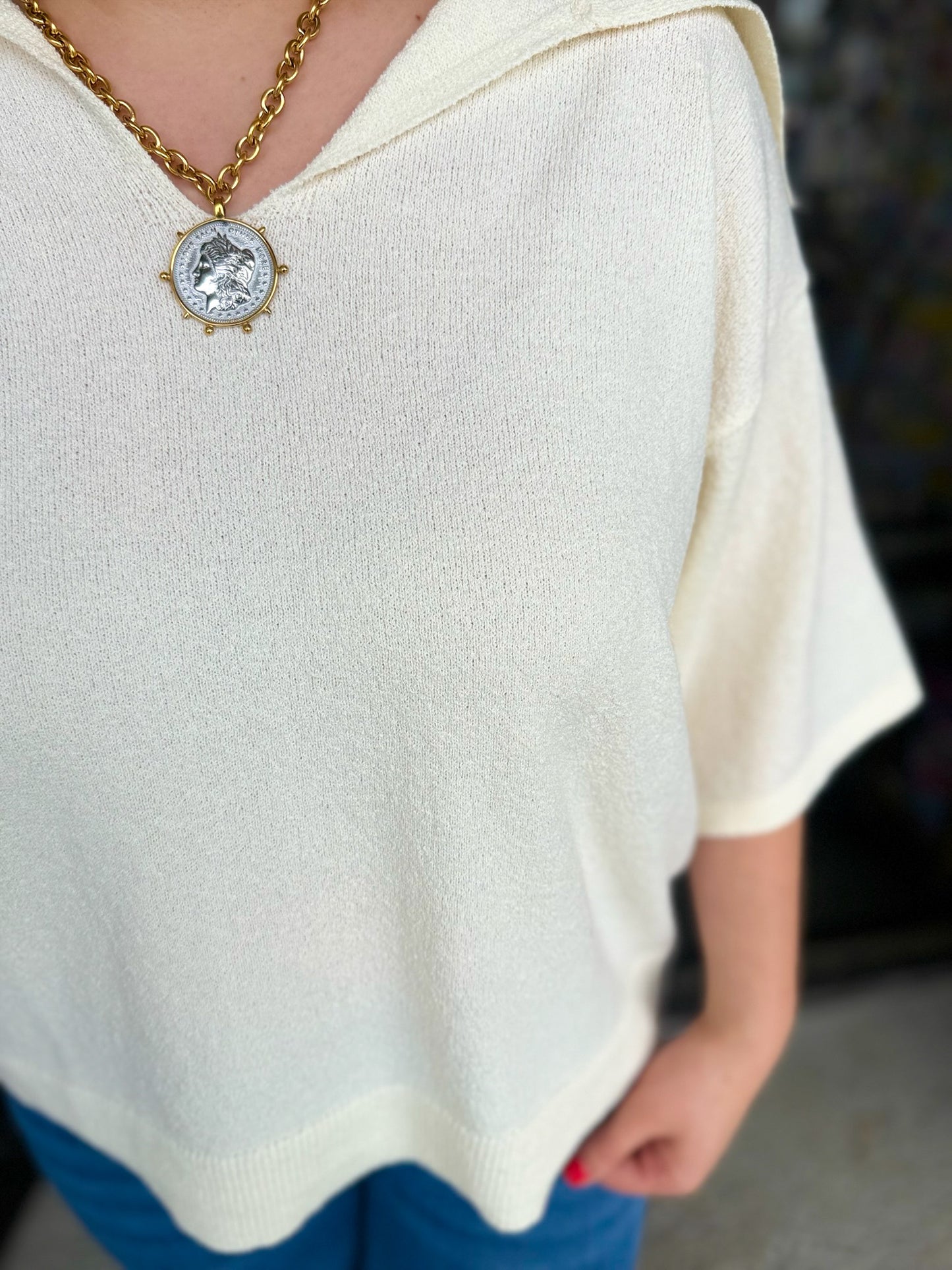 Tara Top - Ivory