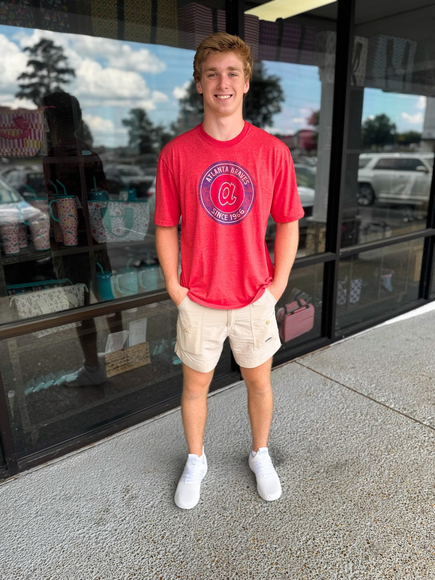 Atlanta Braves Cooperstown Vintage Wash Tee