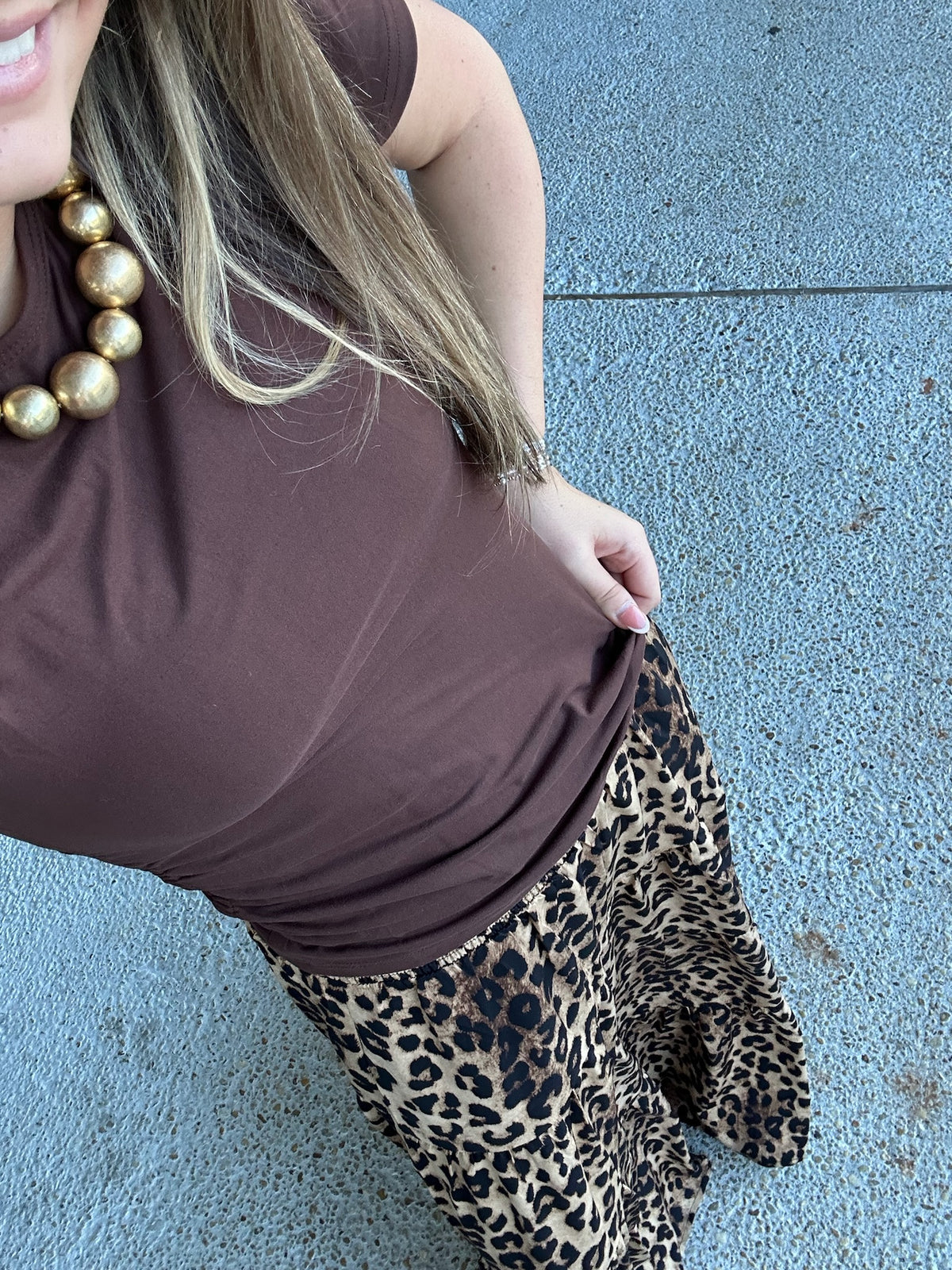 The Go-To Girl Top - brown