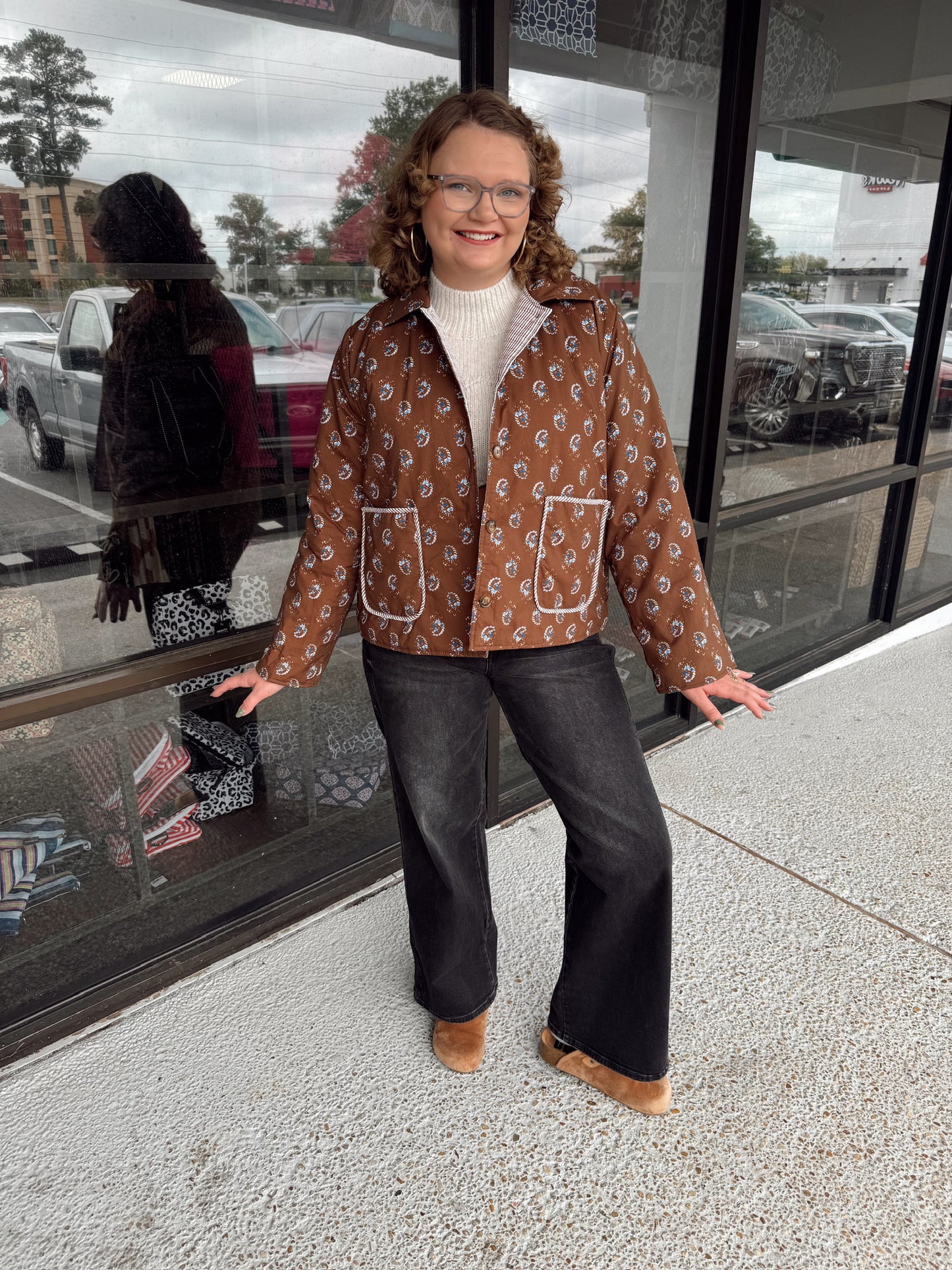 Fall Cutie Jacket-Mocha