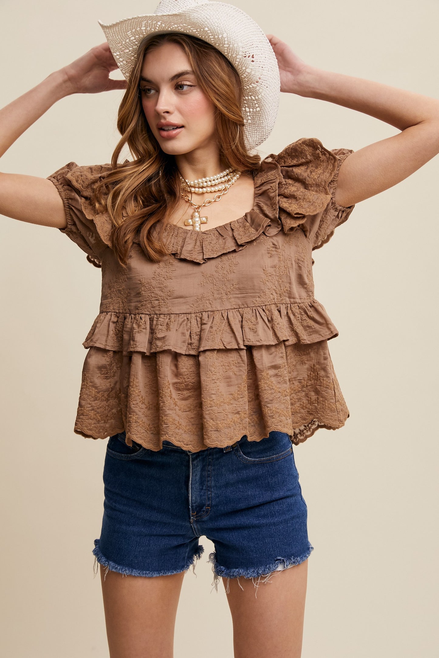 Neutral Ground Top - Mocha