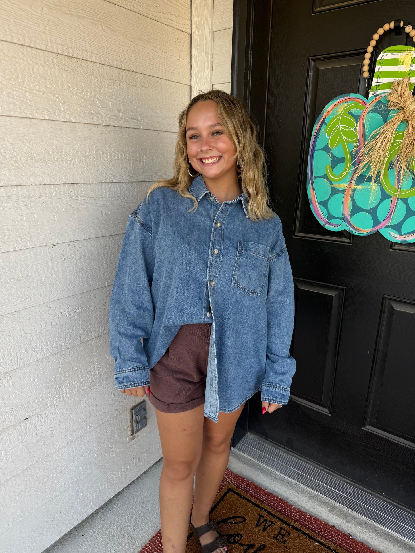 Denim Babe Shacket