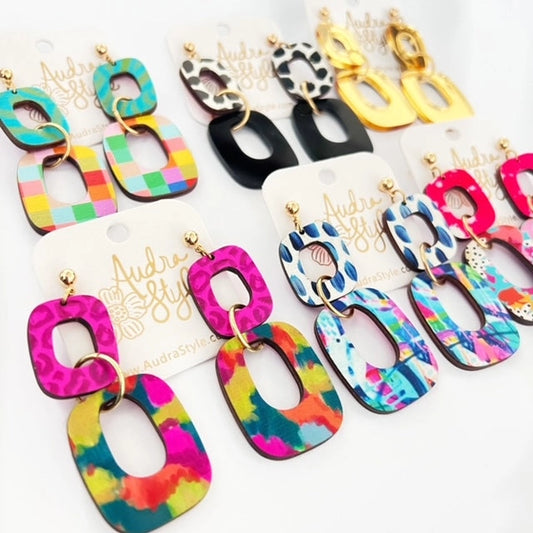 Get Linked Statement Earring