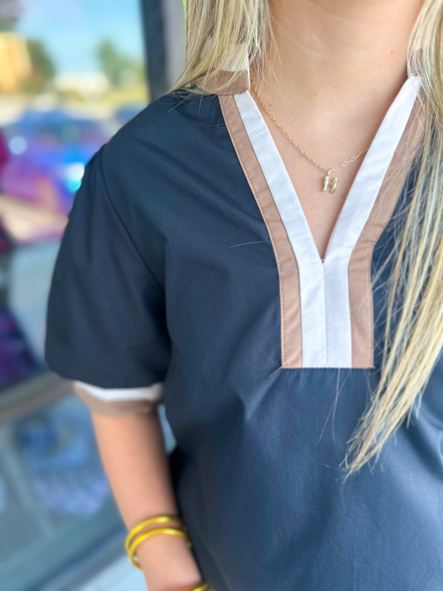 Two Tone Babe Top