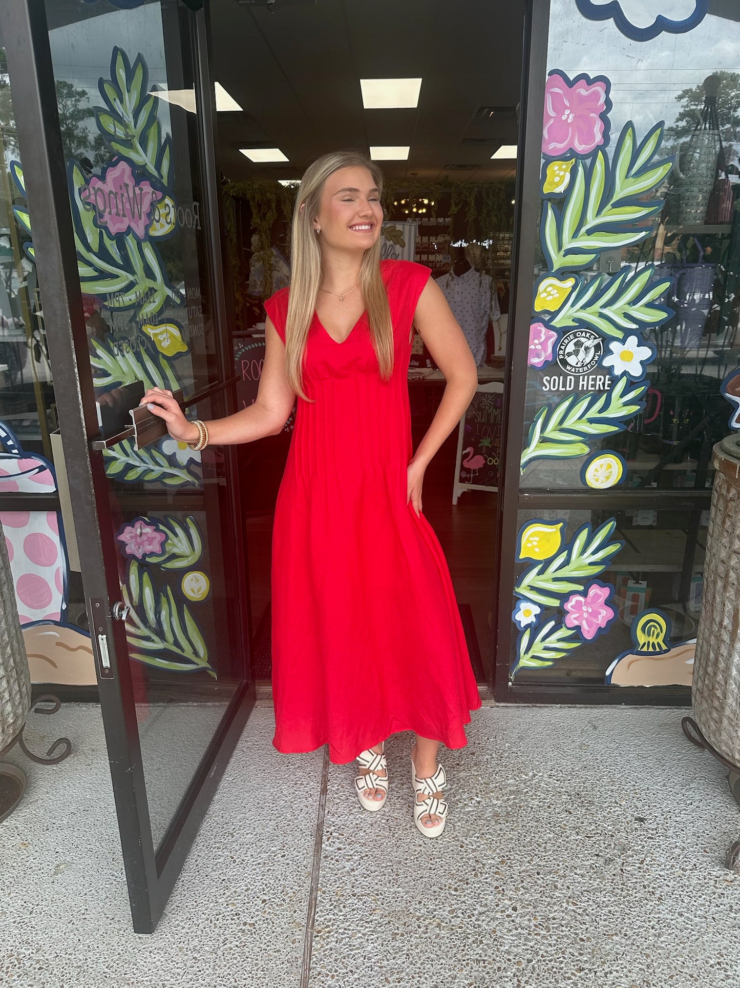 Pintucked Kiss Midi