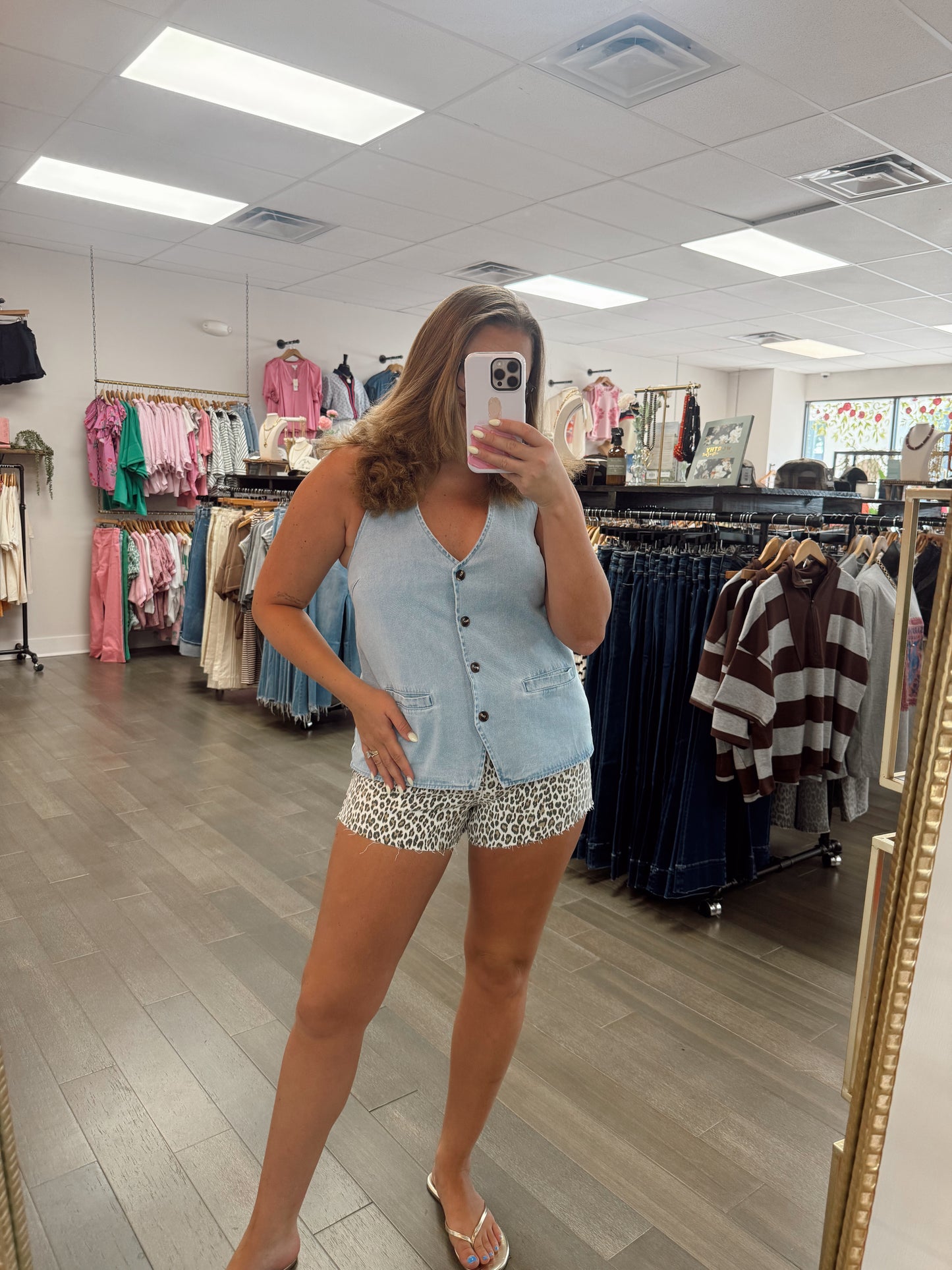 Halter Denim Baby