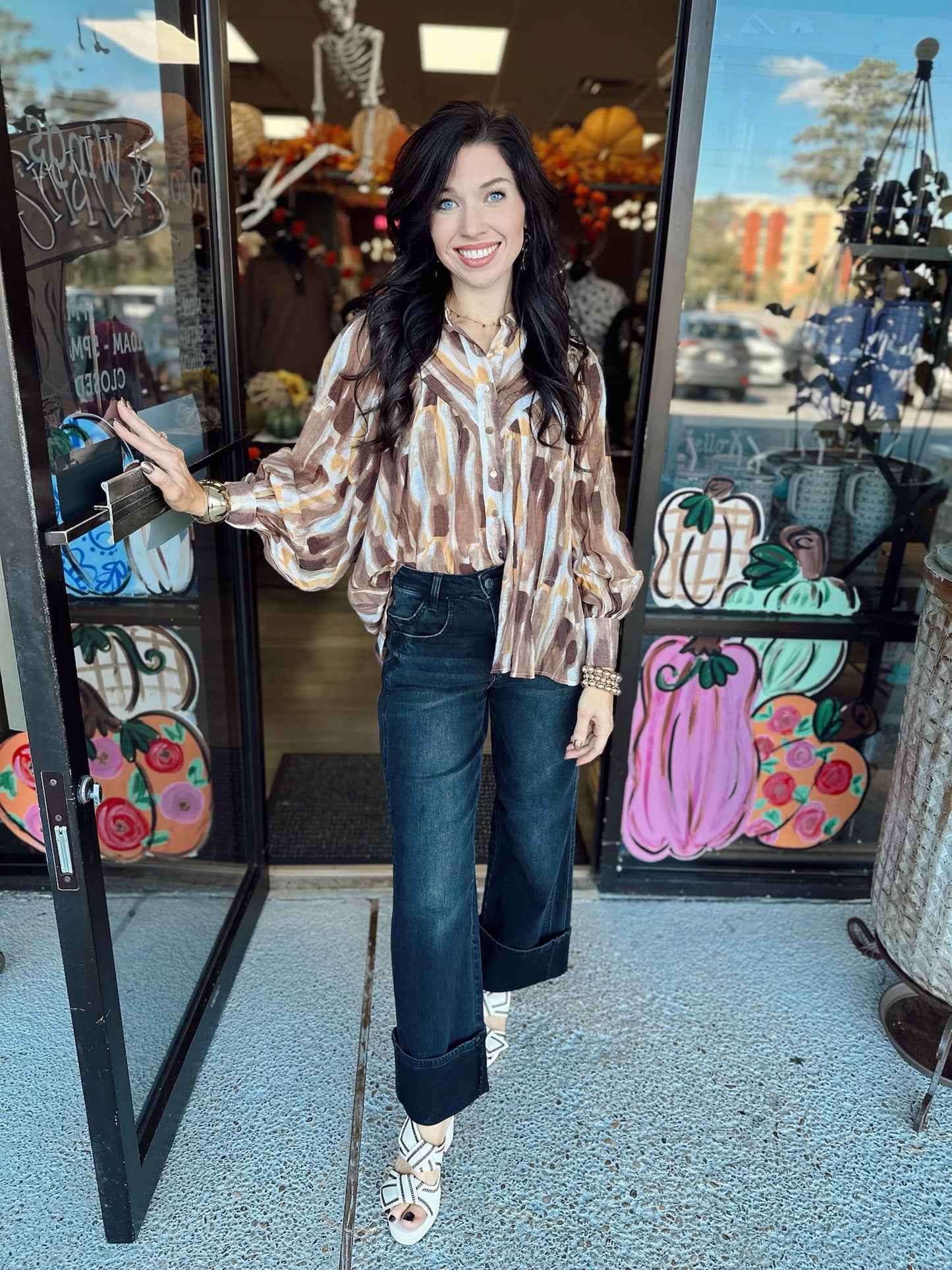Abstract Lover Top