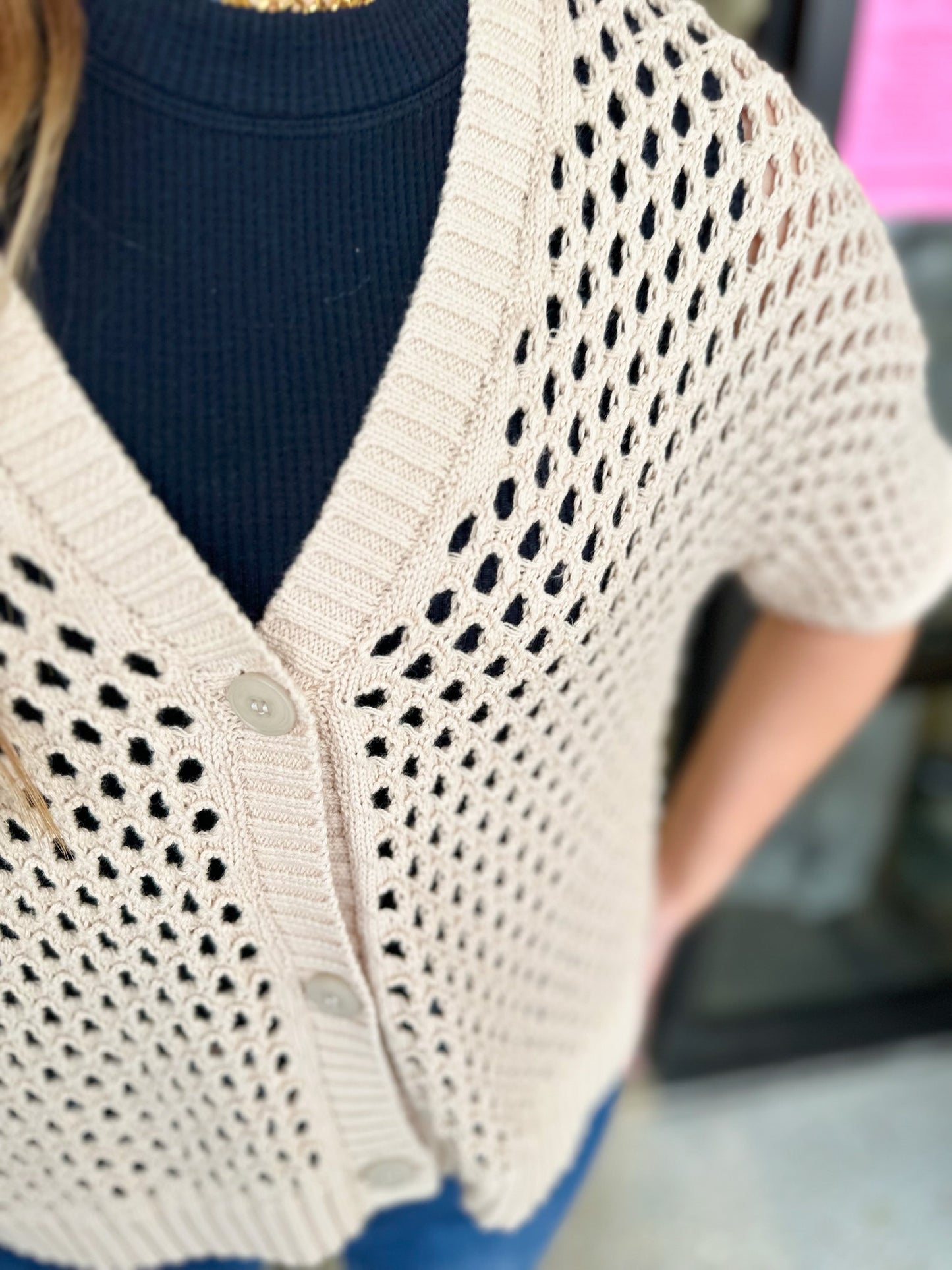 Brandi Cardigan - Sand