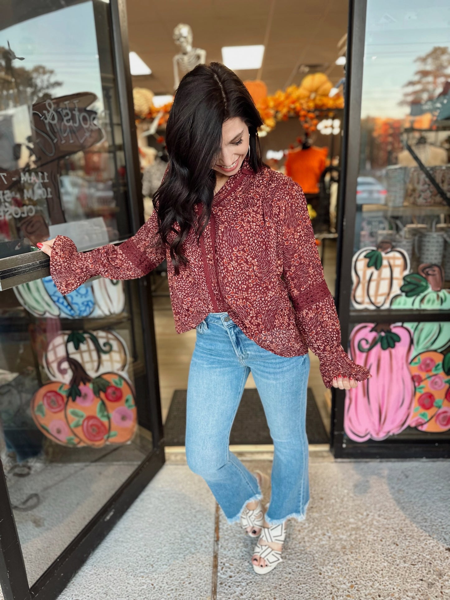 My Wish-Burgundy Multi