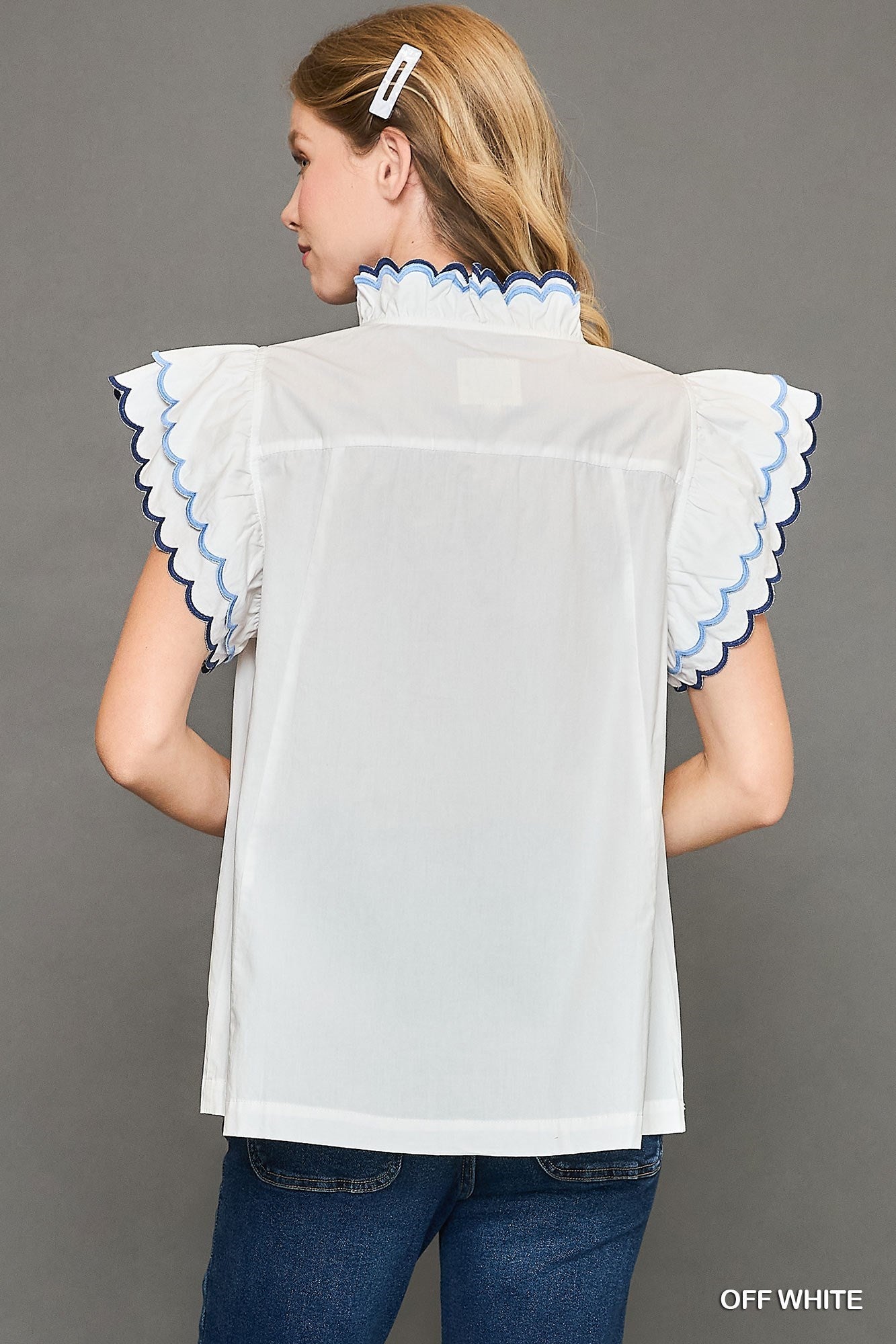 Misty Scalloped Ruffle