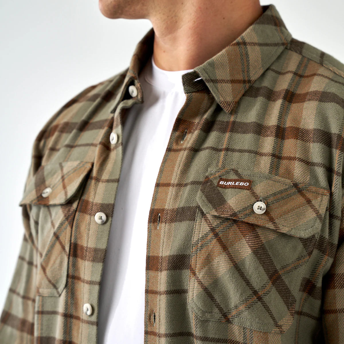 Timber Brown Flannel