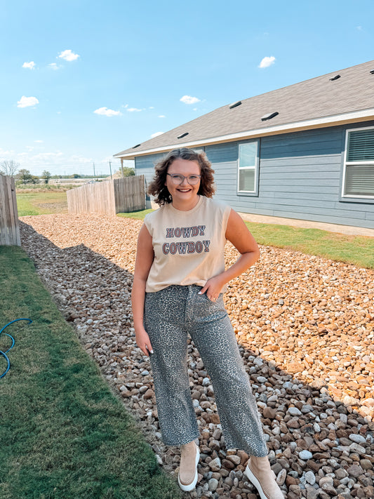 Howdy Cowboy Tank