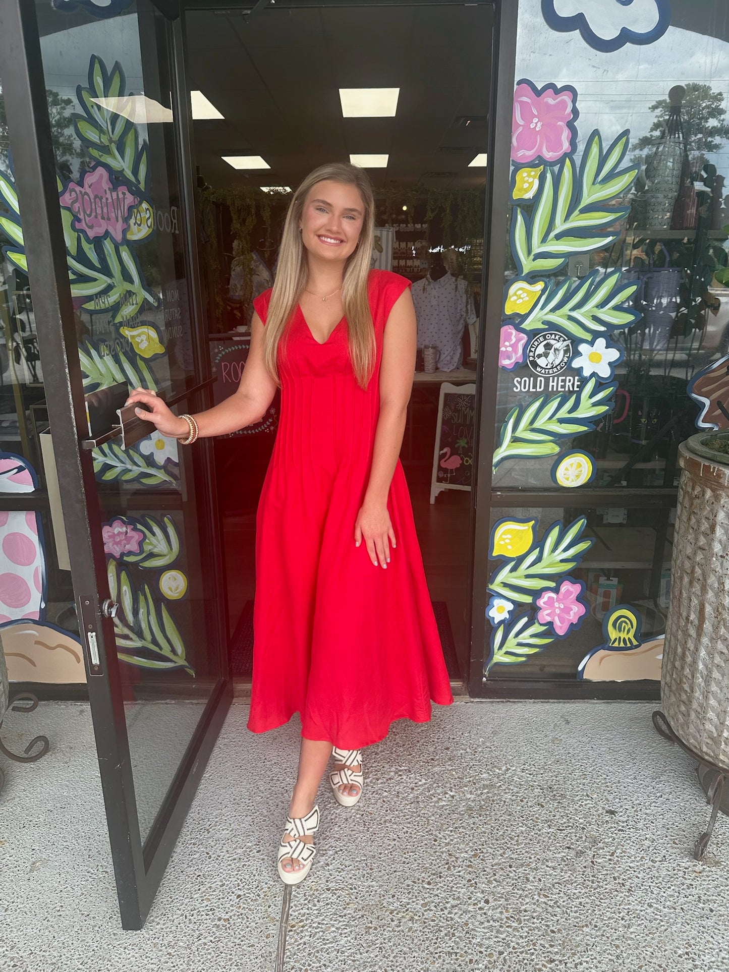 Pintucked Kiss Midi