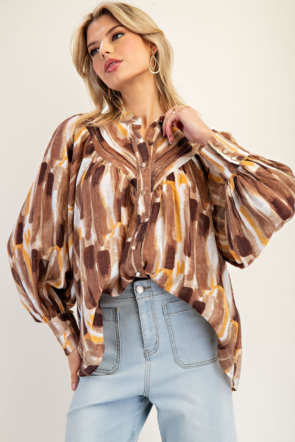 Abstract Lover Top