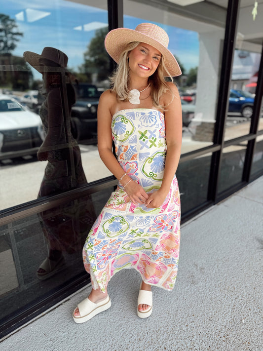 Greta Dress - multi