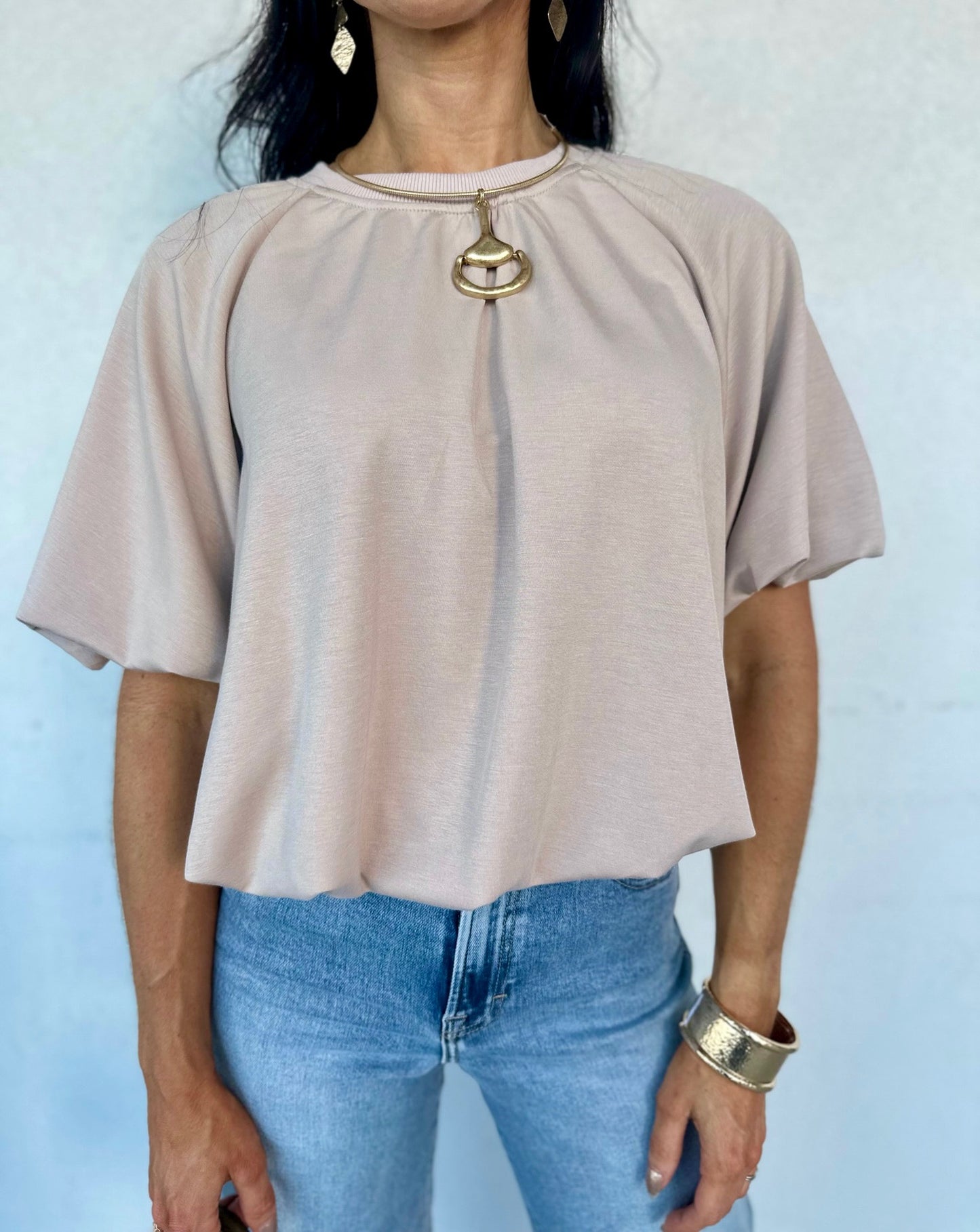 Koli Top - almond