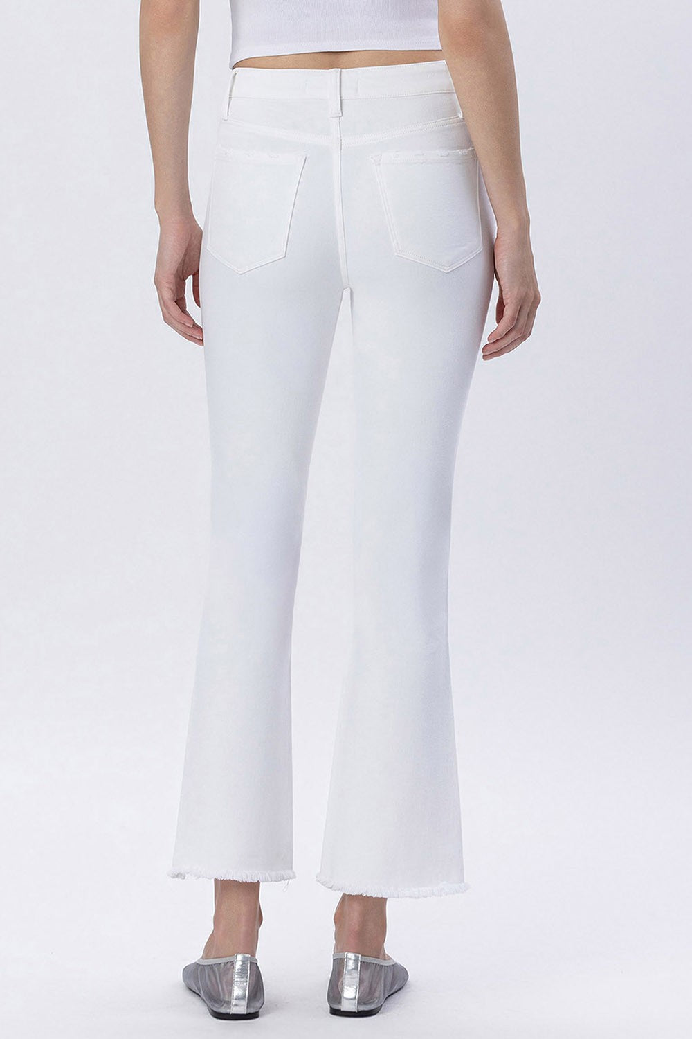 Optic White Denim Cutie