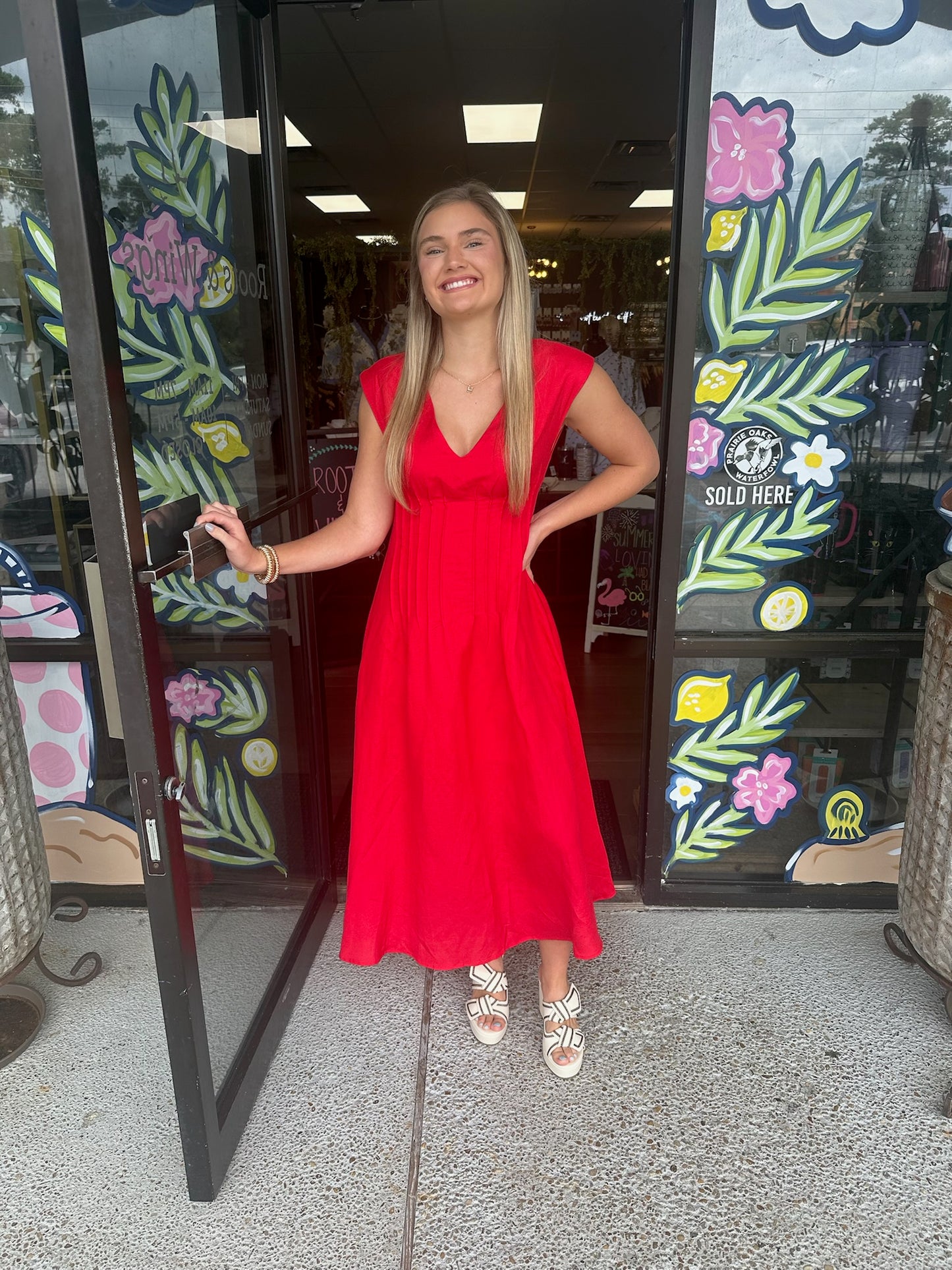 Pintucked Kiss Midi