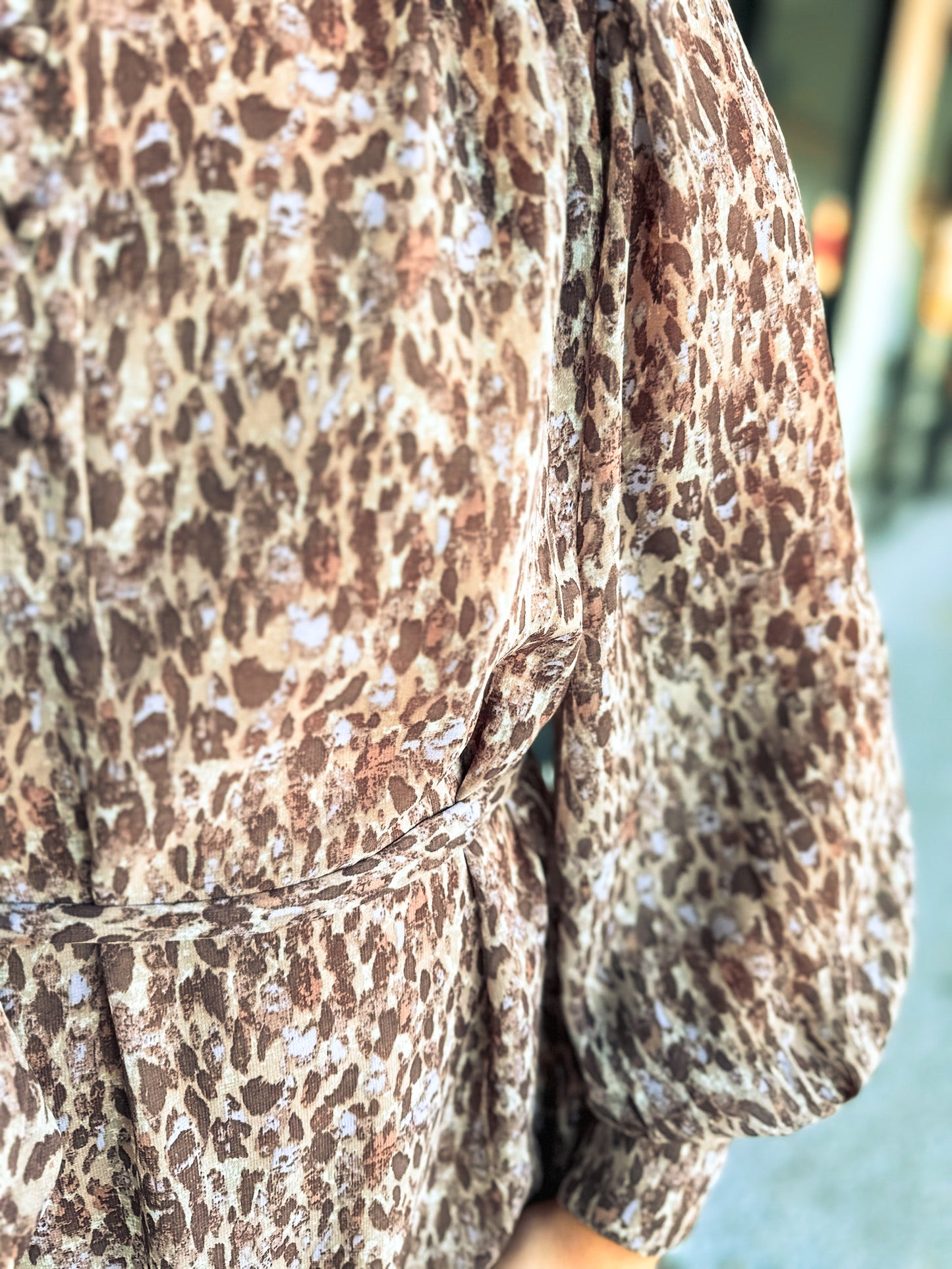 Make Me Midi-Brown Multi