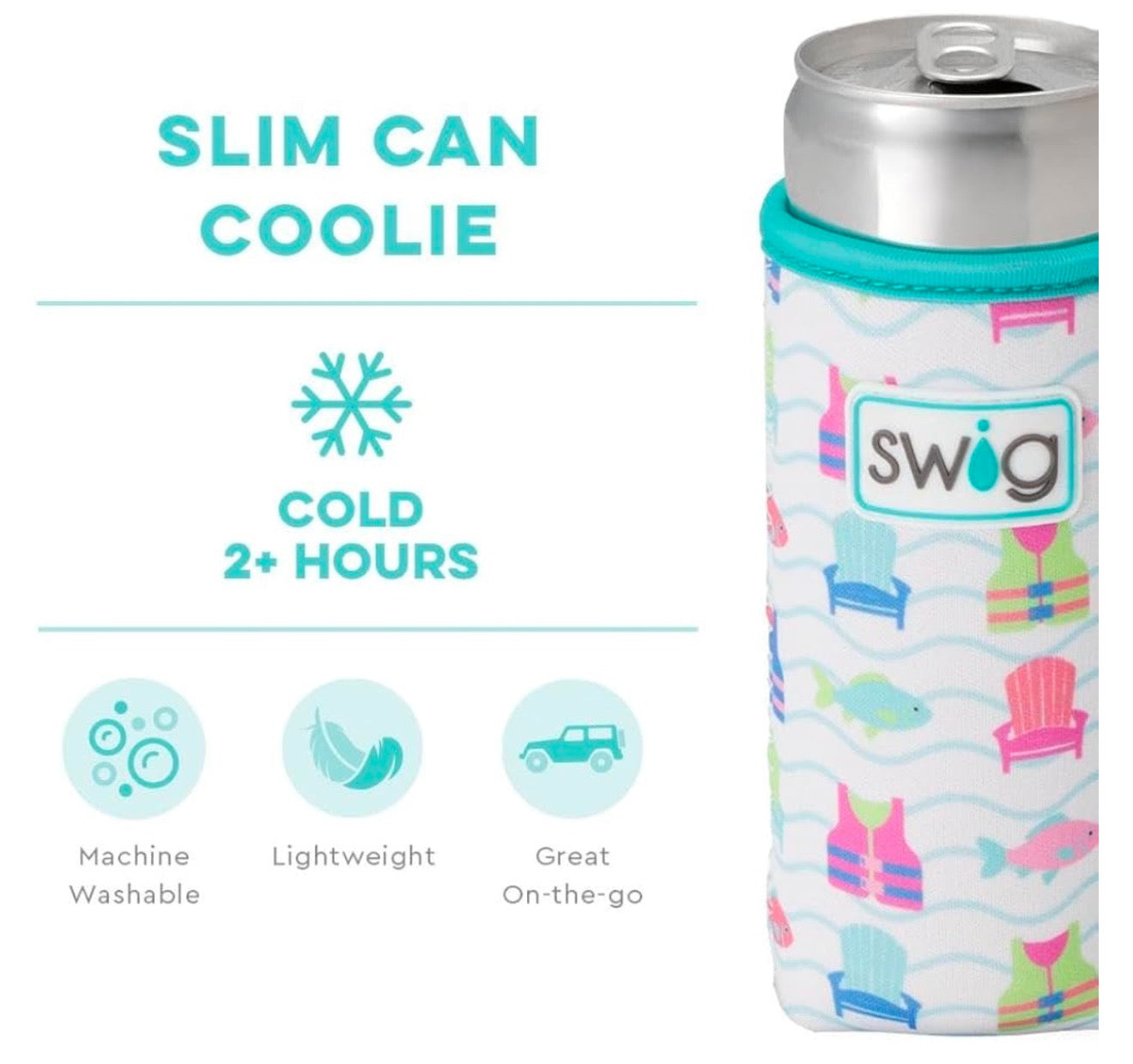 Lake Girl Skinny Can Coolie