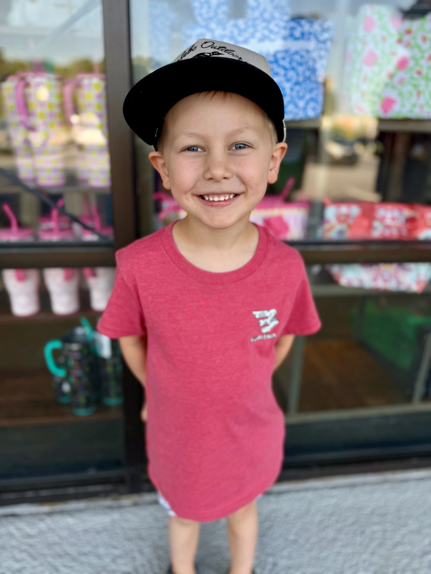 YOUTH flying b white camo tee