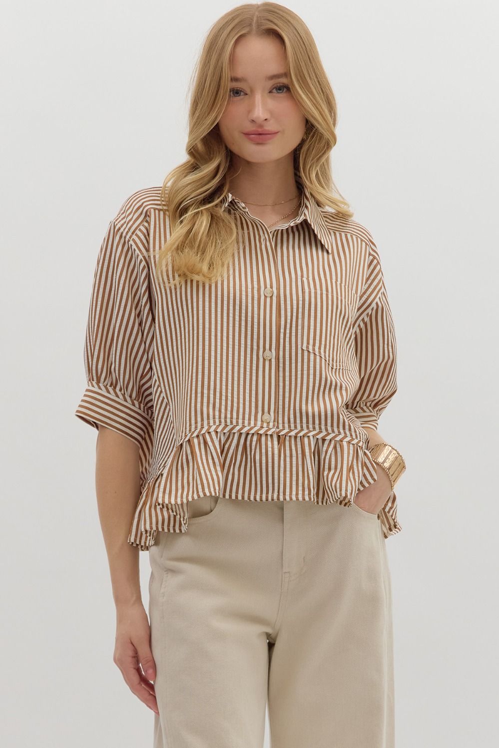 Striped Babe Top