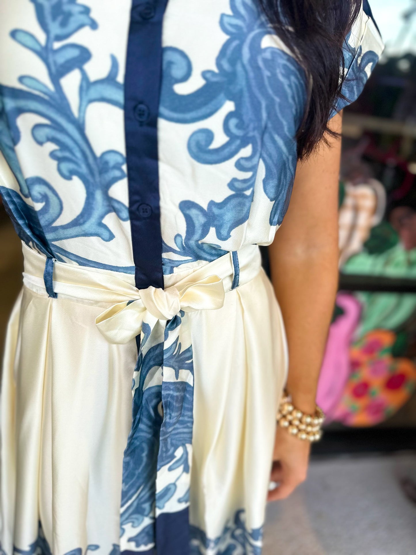 Wishful Thinking-Navy/Ivory