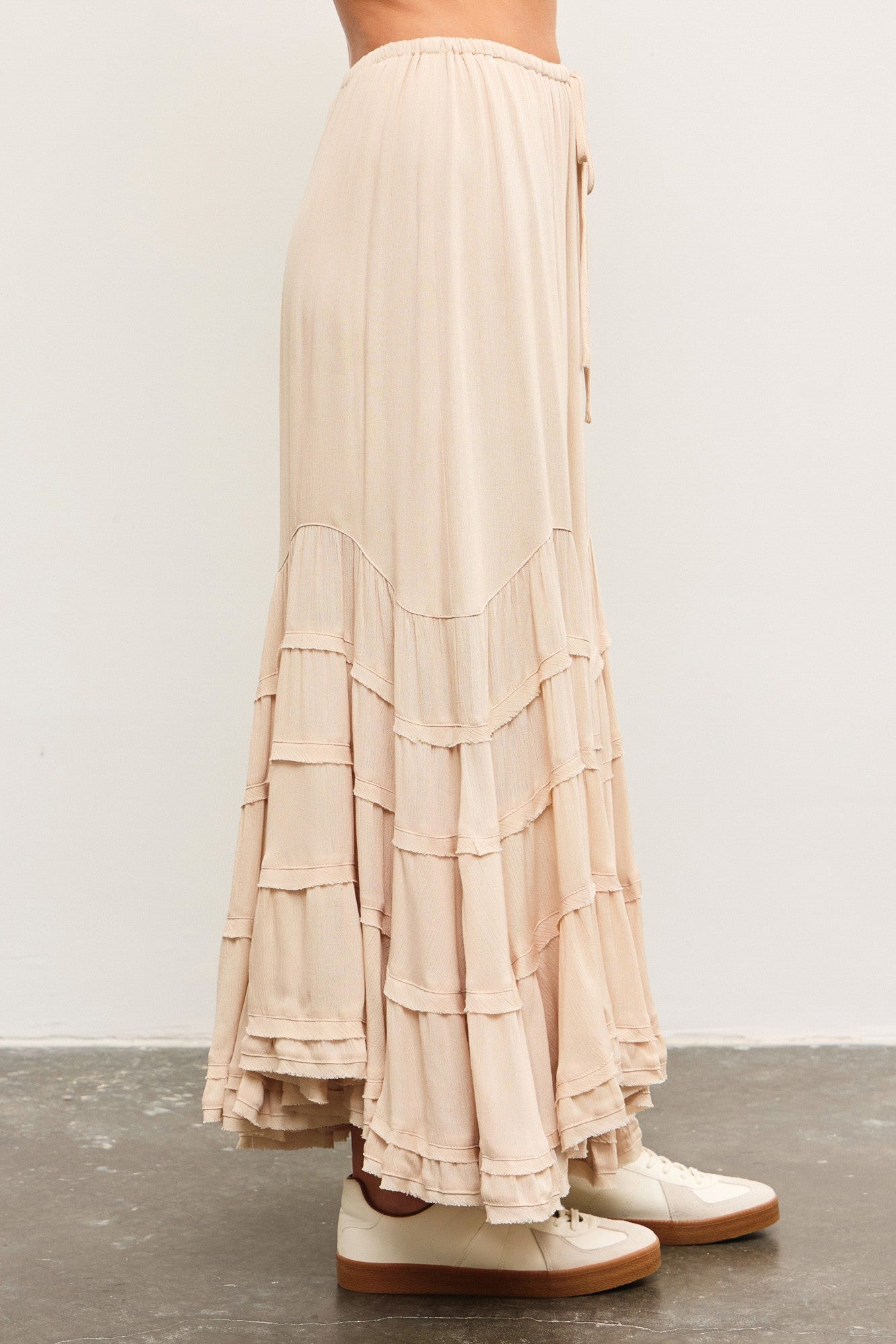 Keep Swingin’ Skirt - Natural